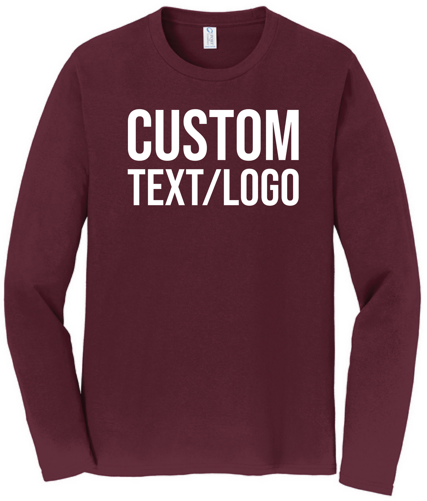 Custom Men's Fan Favorite Comfort Long Sleeve Tee