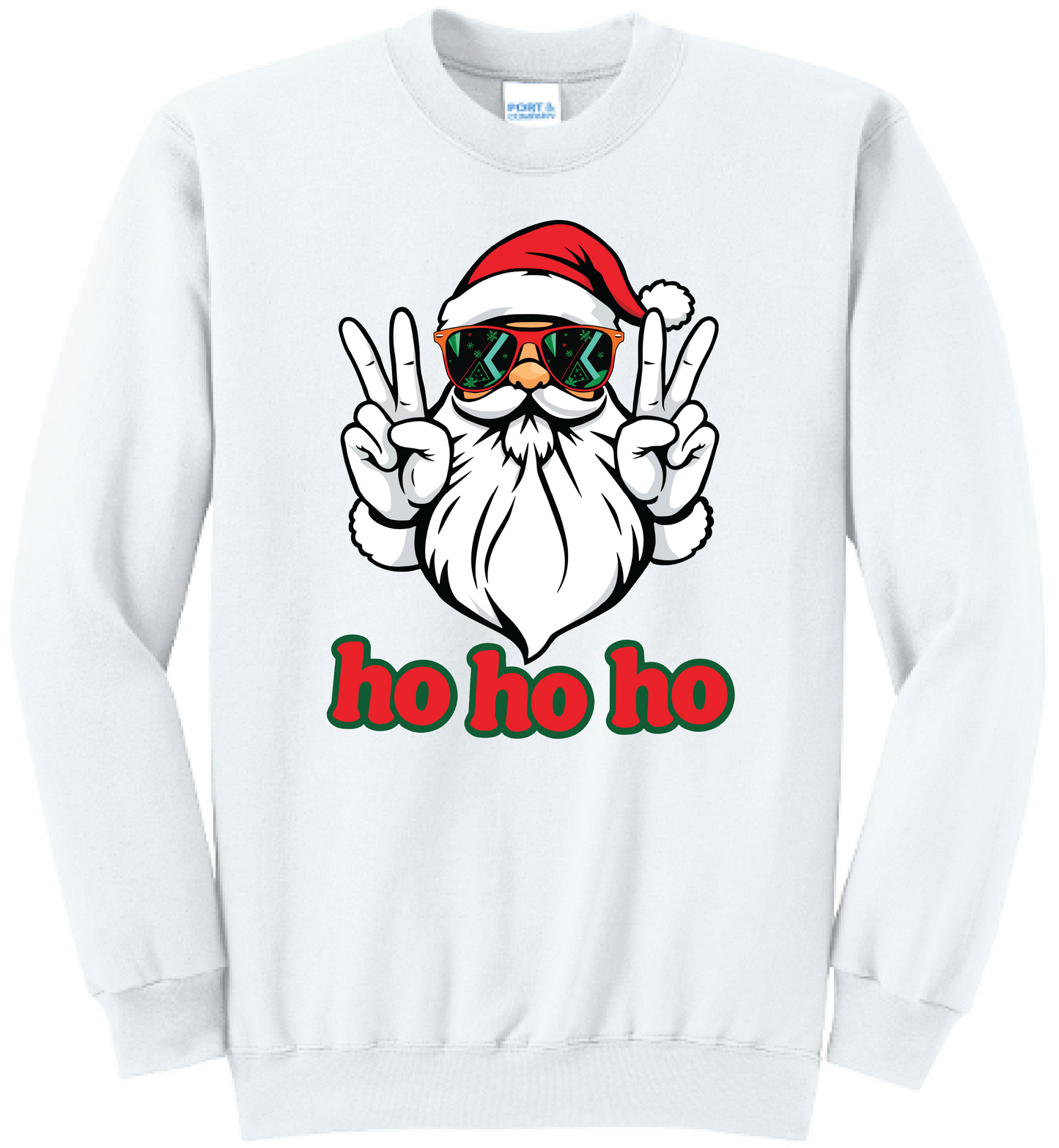 Unisex Santa Core Fleece Crewneck Sweatshirt