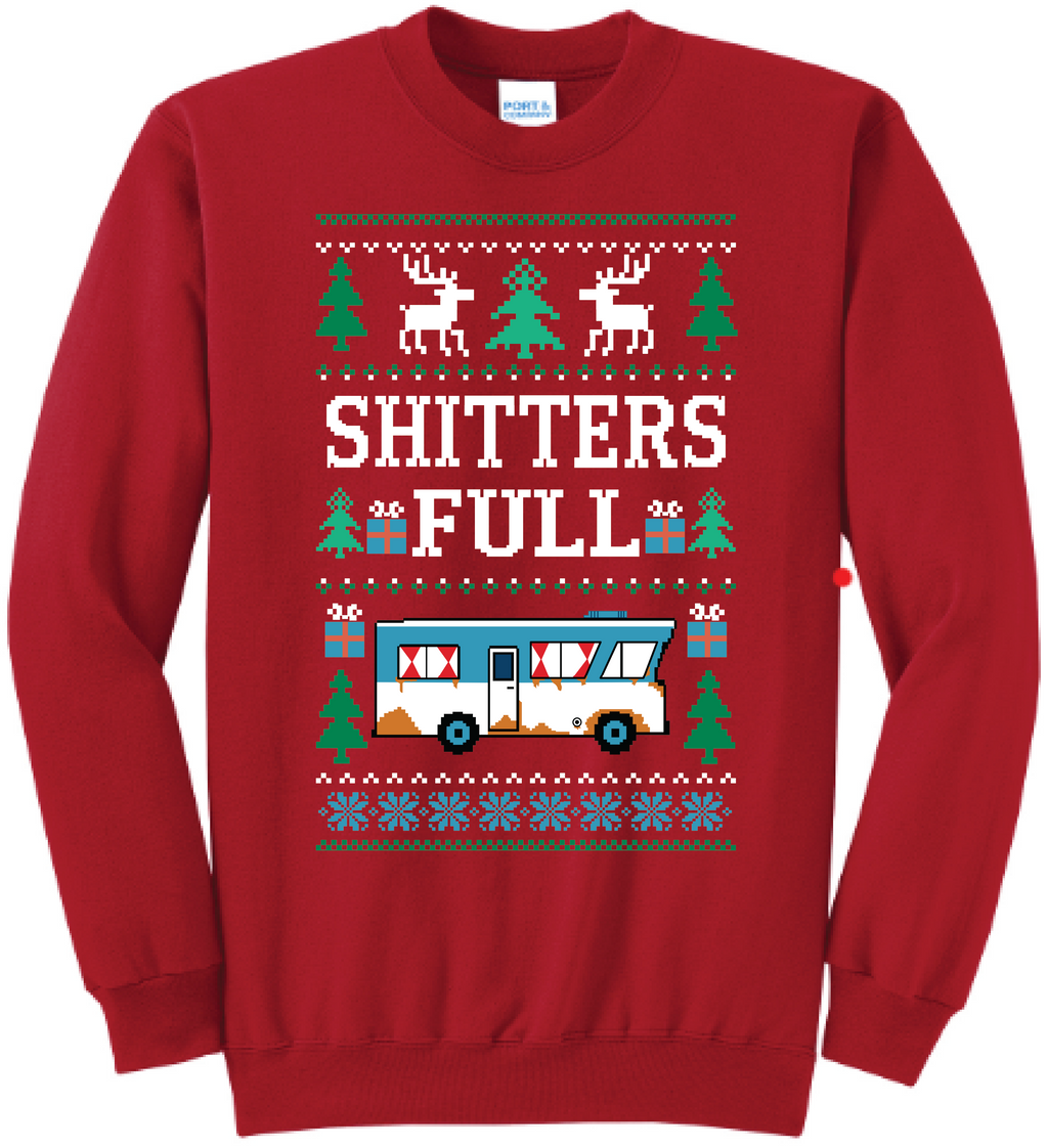 Unisex Shitters Full Core Fleece Crewneck Sweatshirt