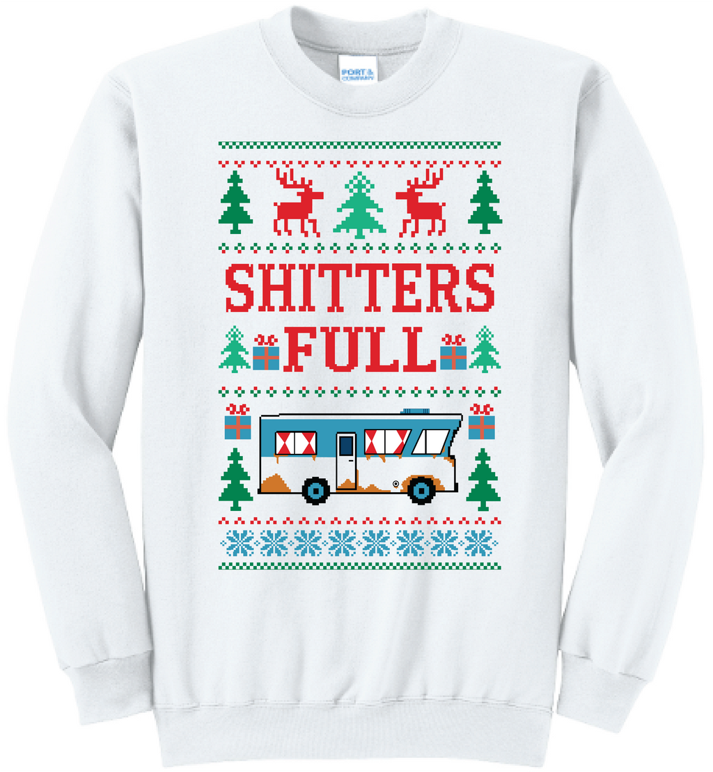 Unisex Shitters Full Core Fleece Crewneck Sweatshirt