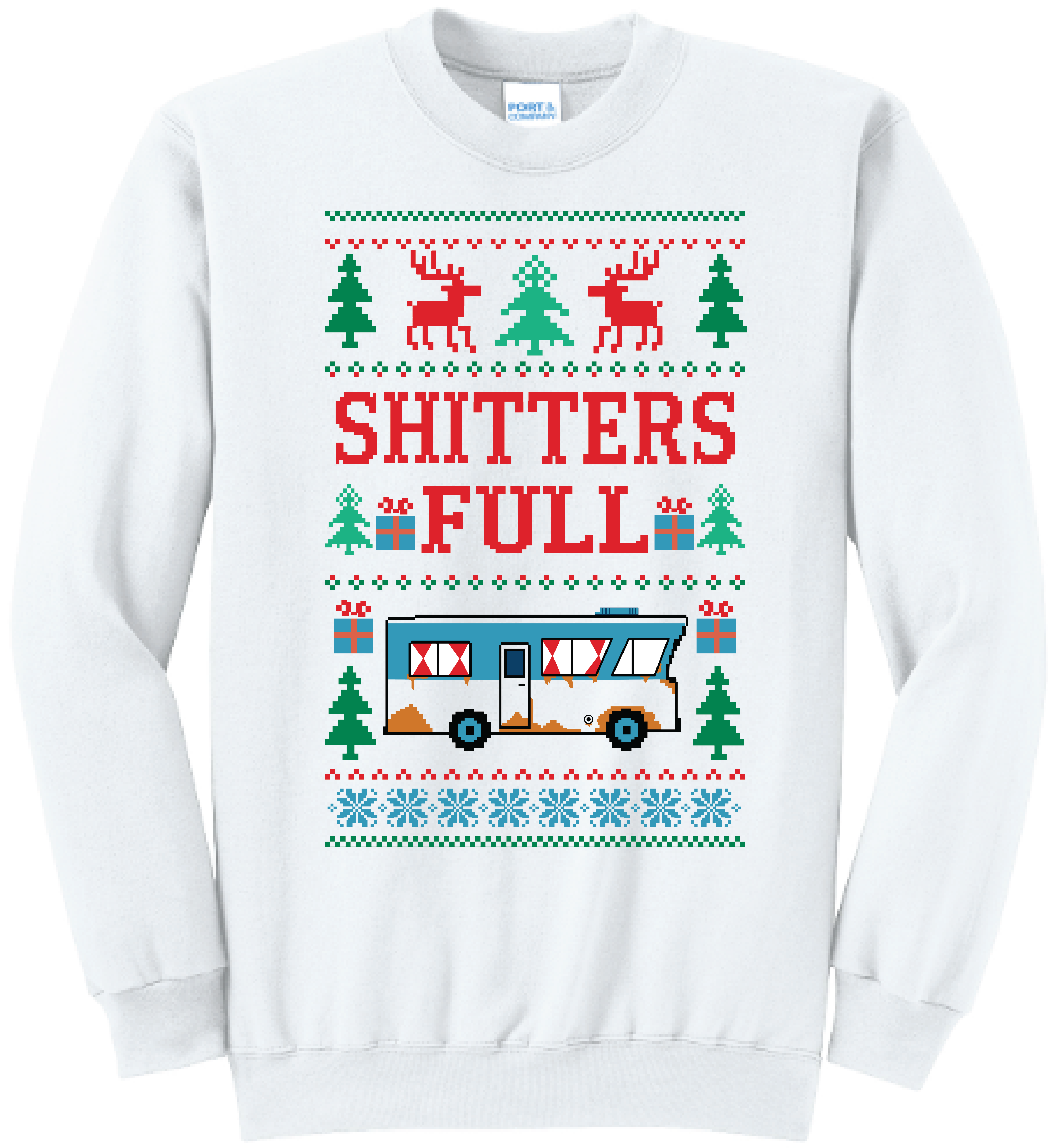 Unisex Shitters Full Core Fleece Crewneck Sweatshirt