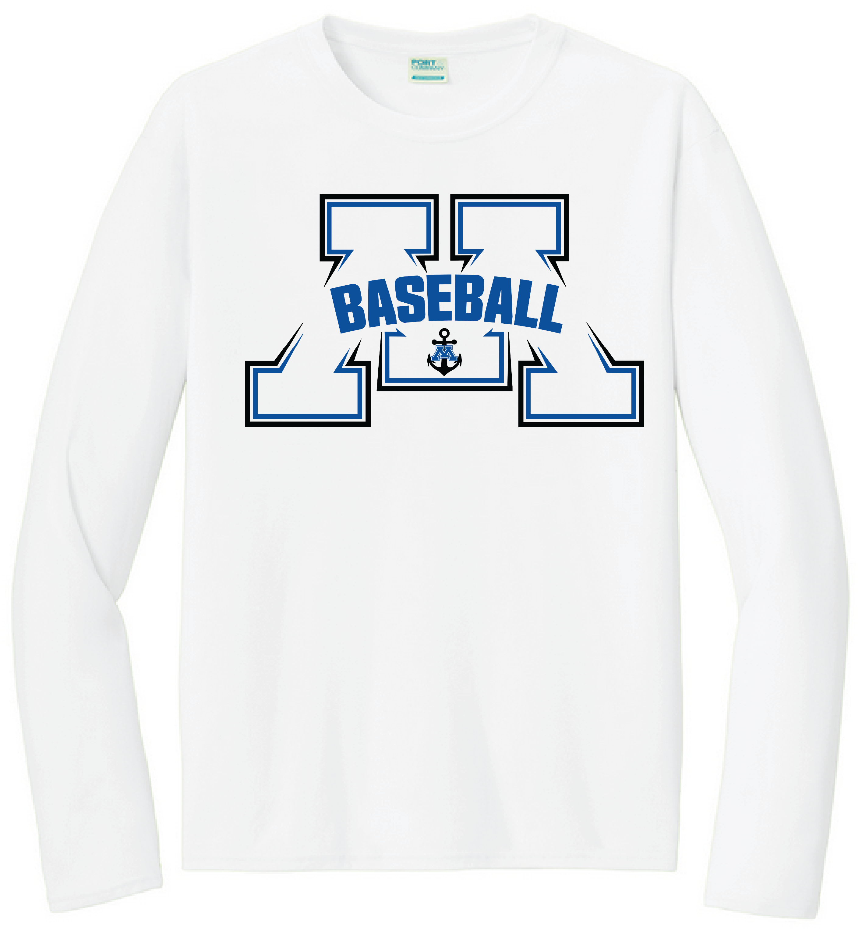 Baseball Men's Performance Long Sleeve Tee