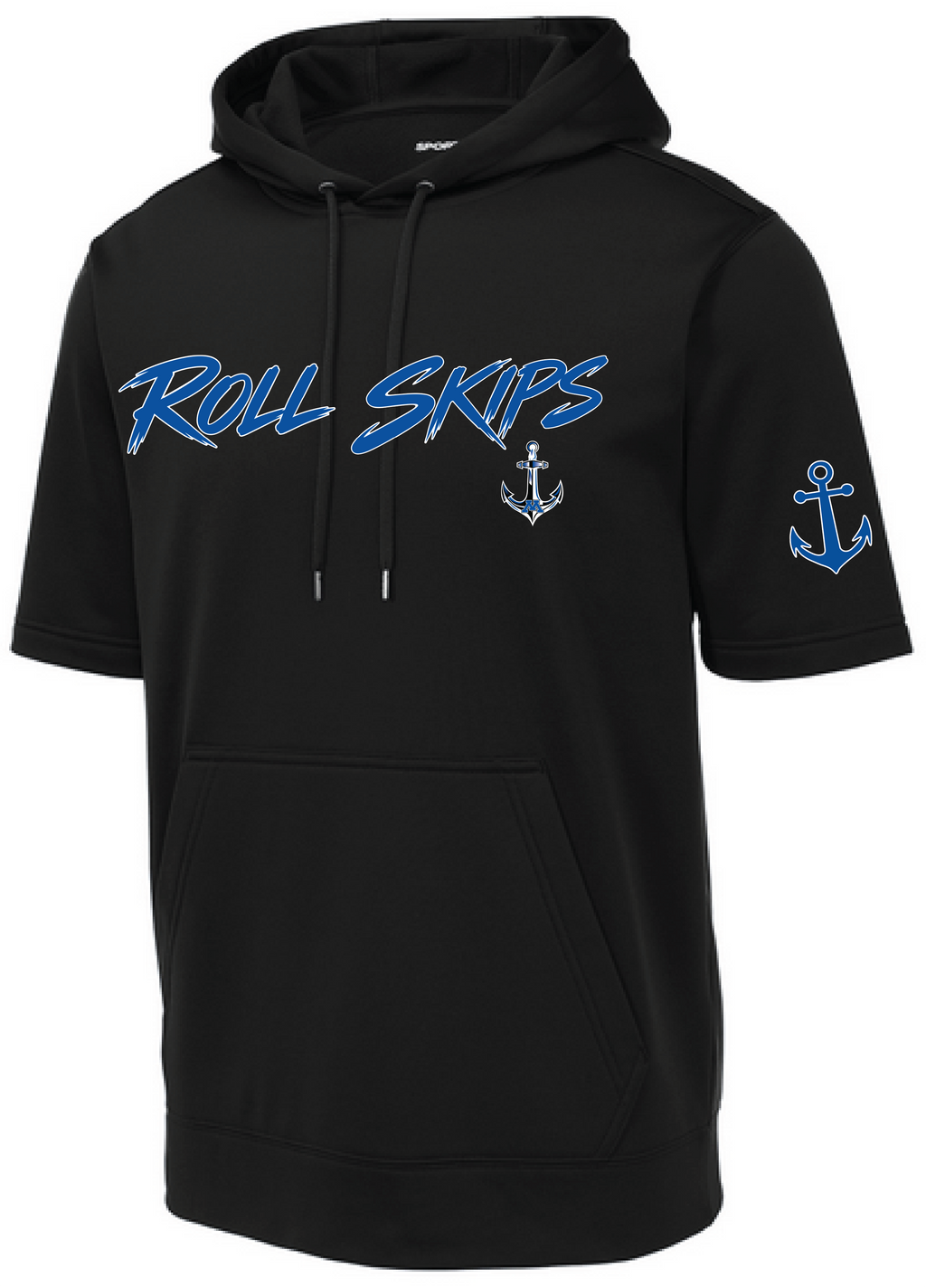 TFA Men's Short Sleeve Fleece Hooded Pullover