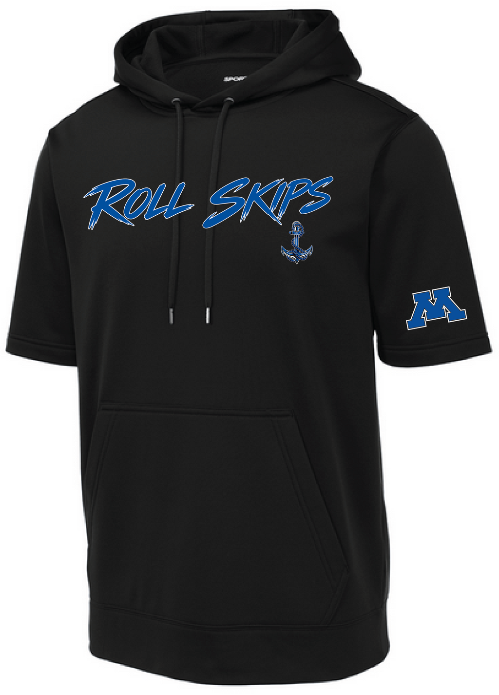 Men's TFA Short Sleeve Fleece Hooded Pullover