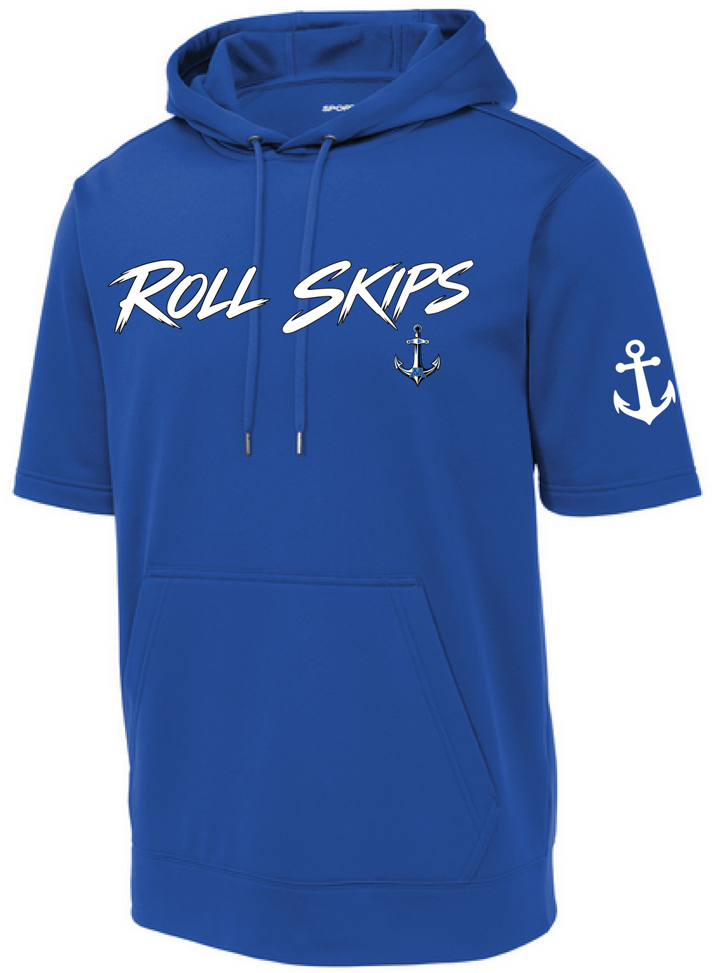 TFA Men's Short Sleeve Fleece Hooded Pullover