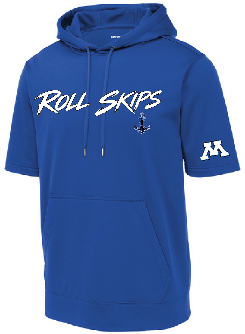 Men's TFA Short Sleeve Fleece Hooded Pullover