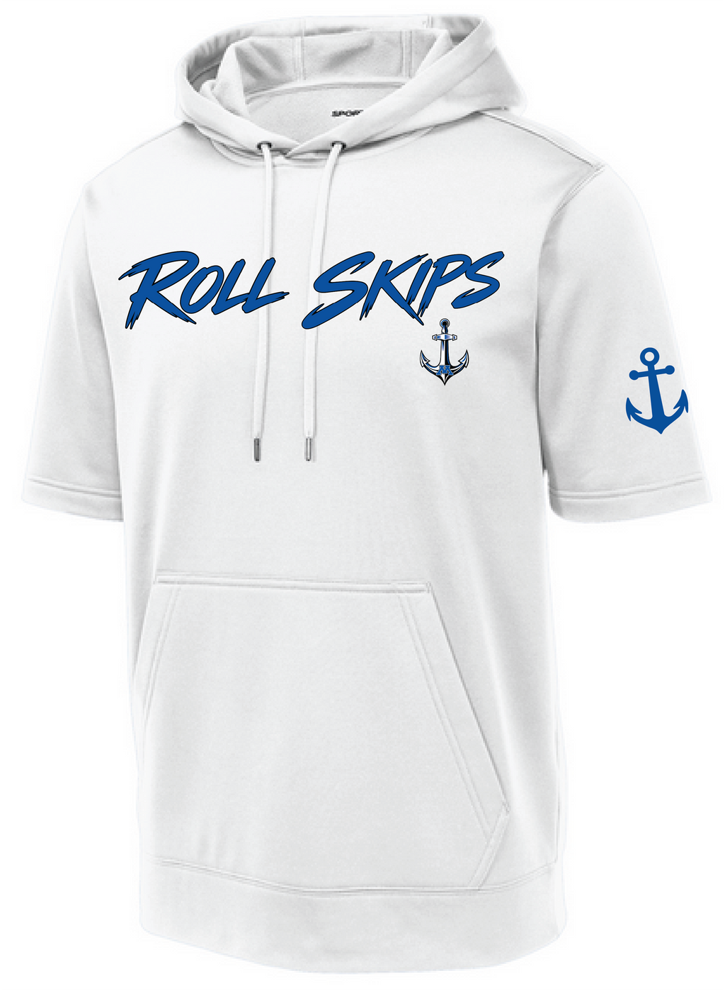 TFA Men's Short Sleeve Fleece Hooded Pullover