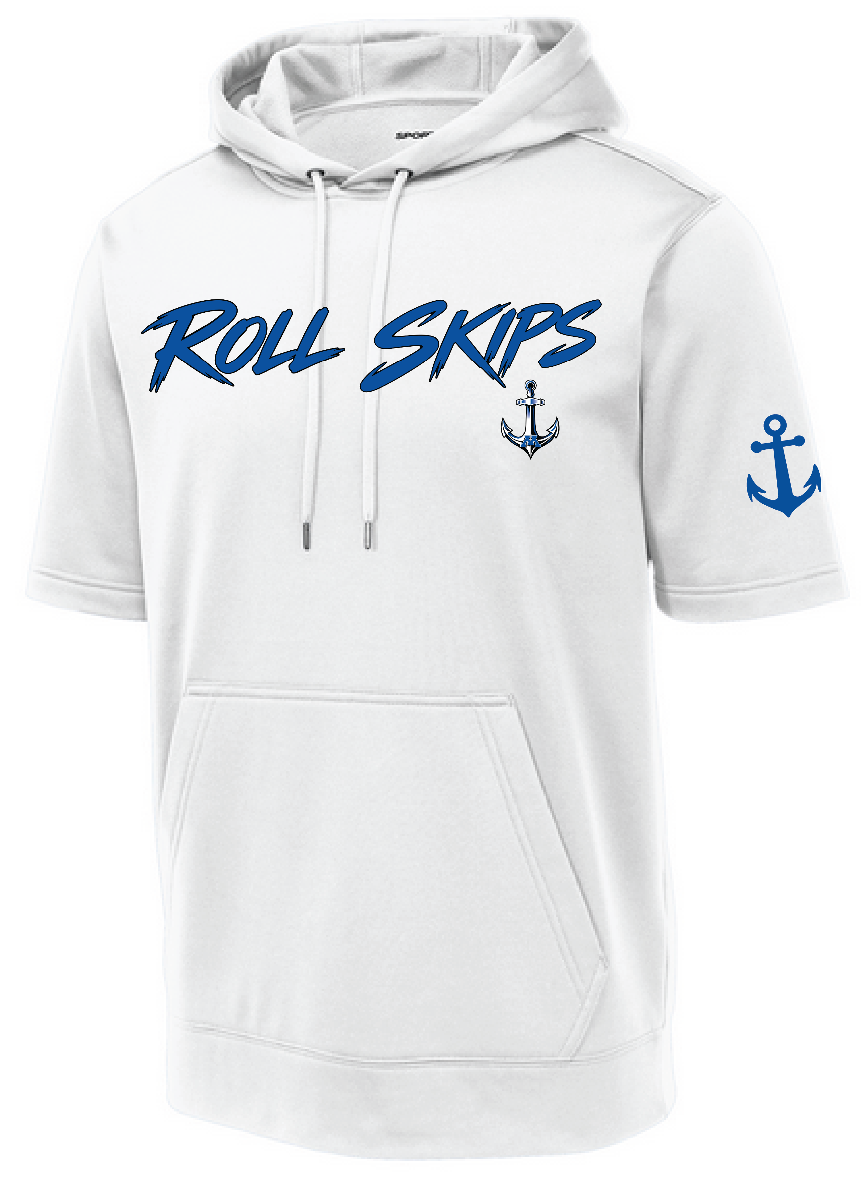 TFA Men's Short Sleeve Fleece Hooded Pullover