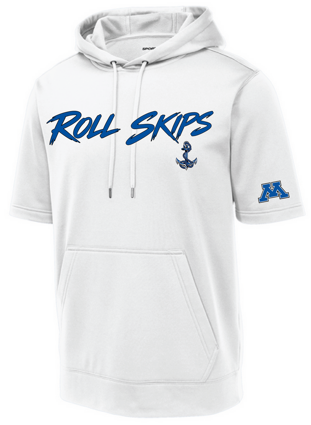Men's TFA Short Sleeve Fleece Hooded Pullover