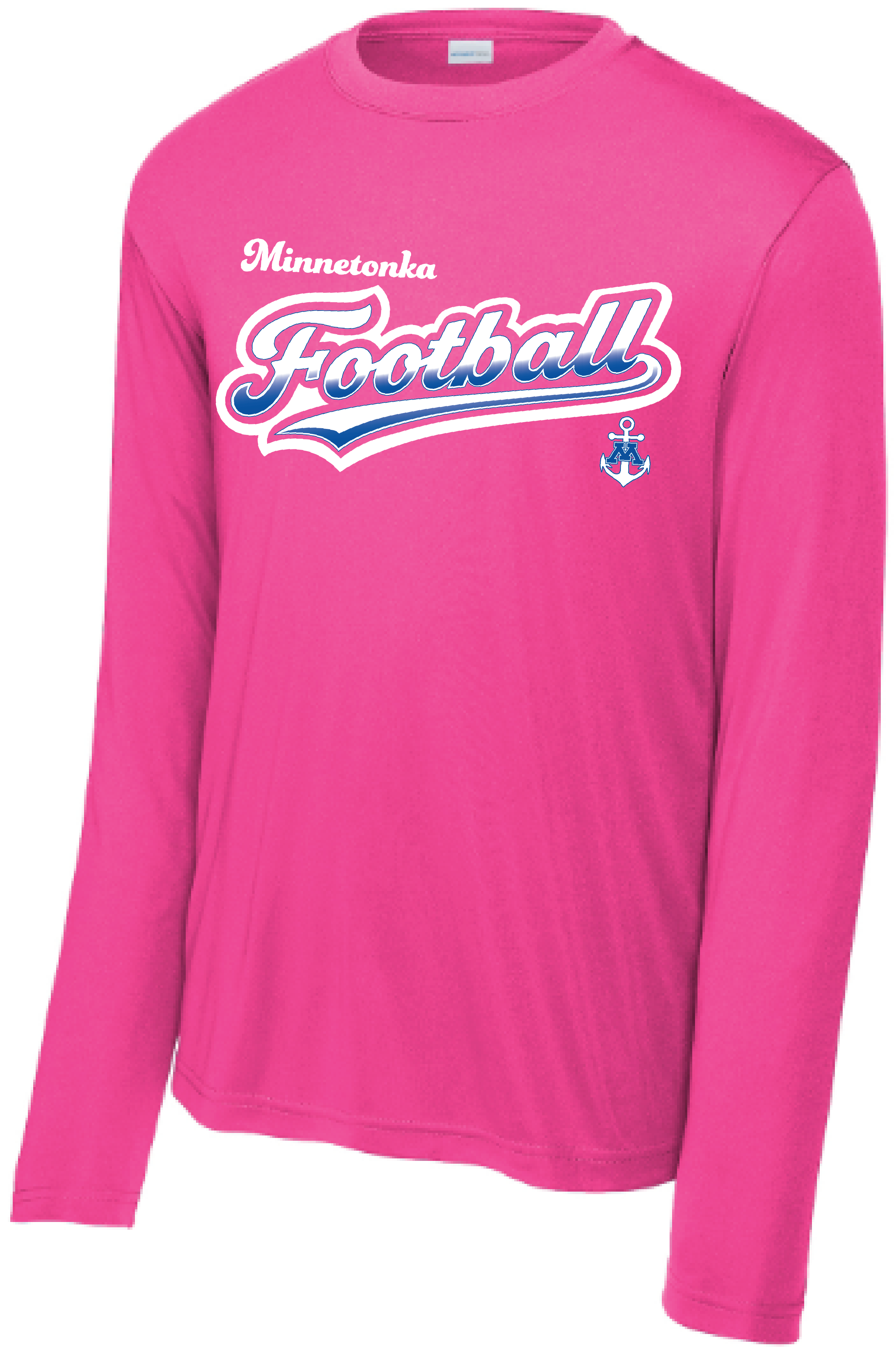 TFA Tackle Cancer Men's Long Sleeve Competitor Performance Tee