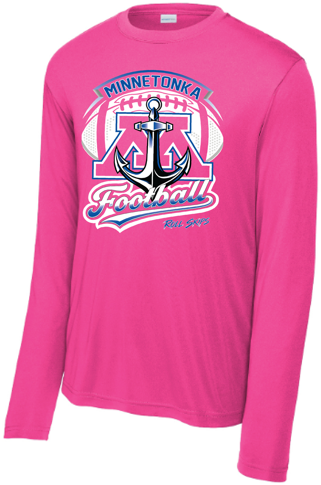 TFA Tackle Cancer Men's Long Sleeve Competitor Performance Tee