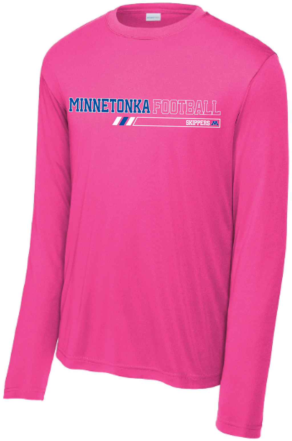 Youth TFA Get Your Pink On Performance Long Sleeve Competitor Tee