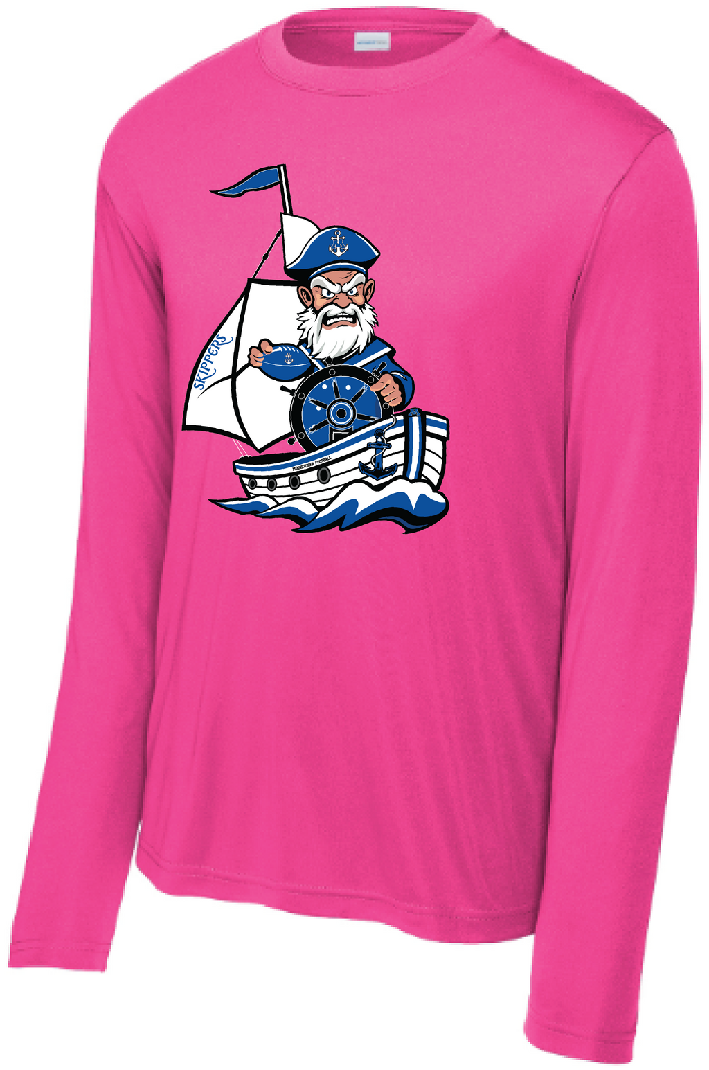 TFA Tackle Cancer Men's Long Sleeve Competitor Performance Tee