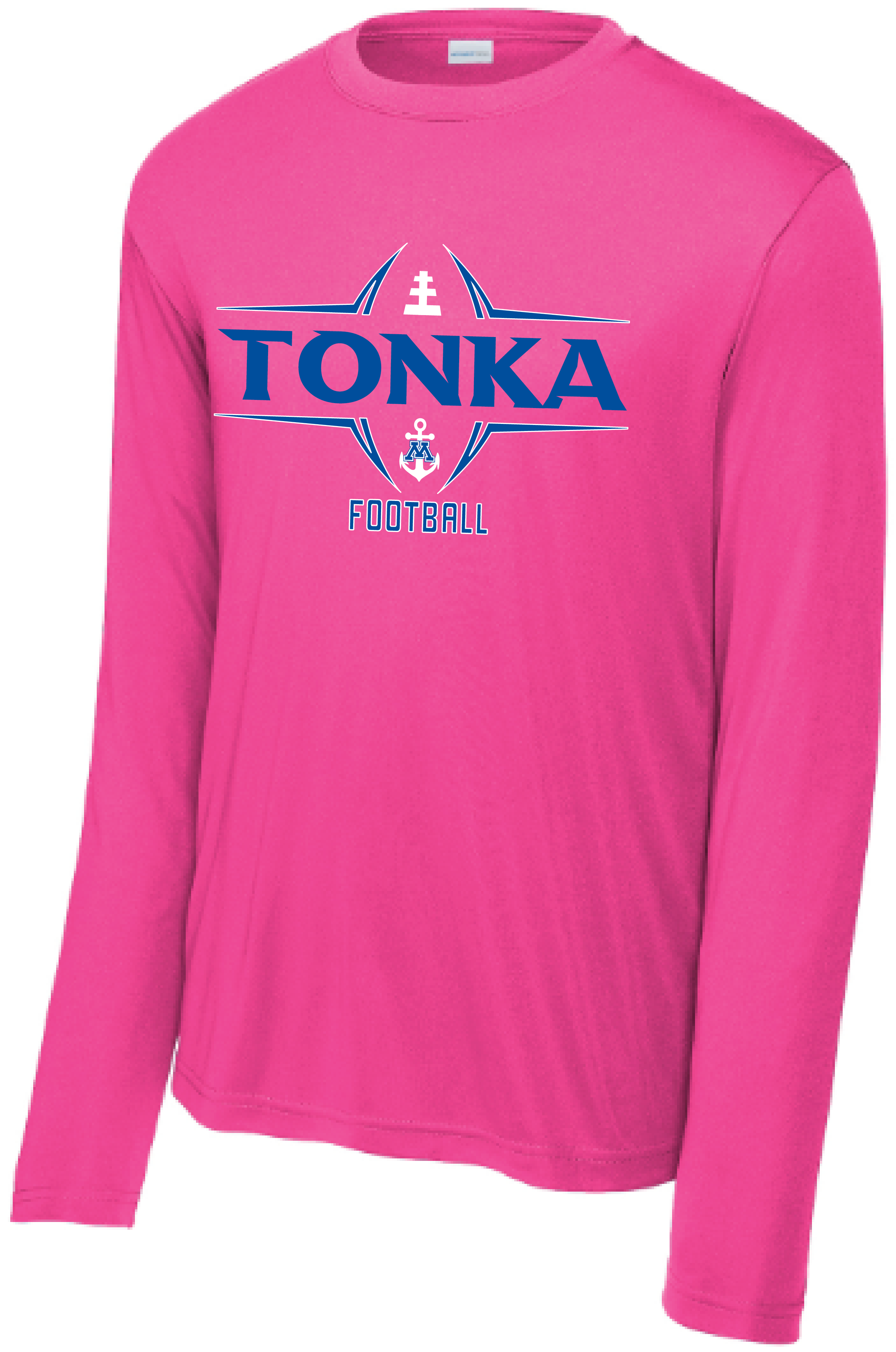 TFA Tackle Cancer Men's Long Sleeve Competitor Performance Tee