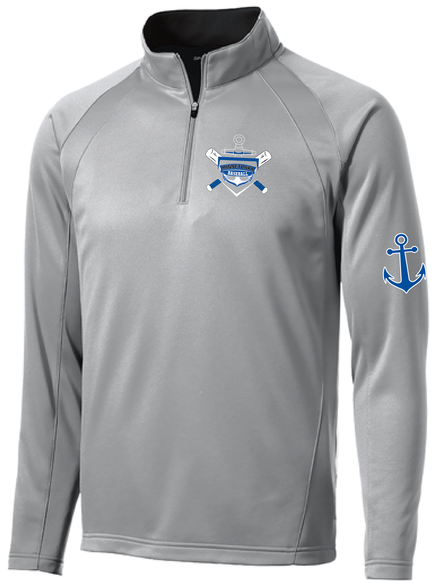 Baseball Men's 1/4 Zip Peformance Fleece Pullover