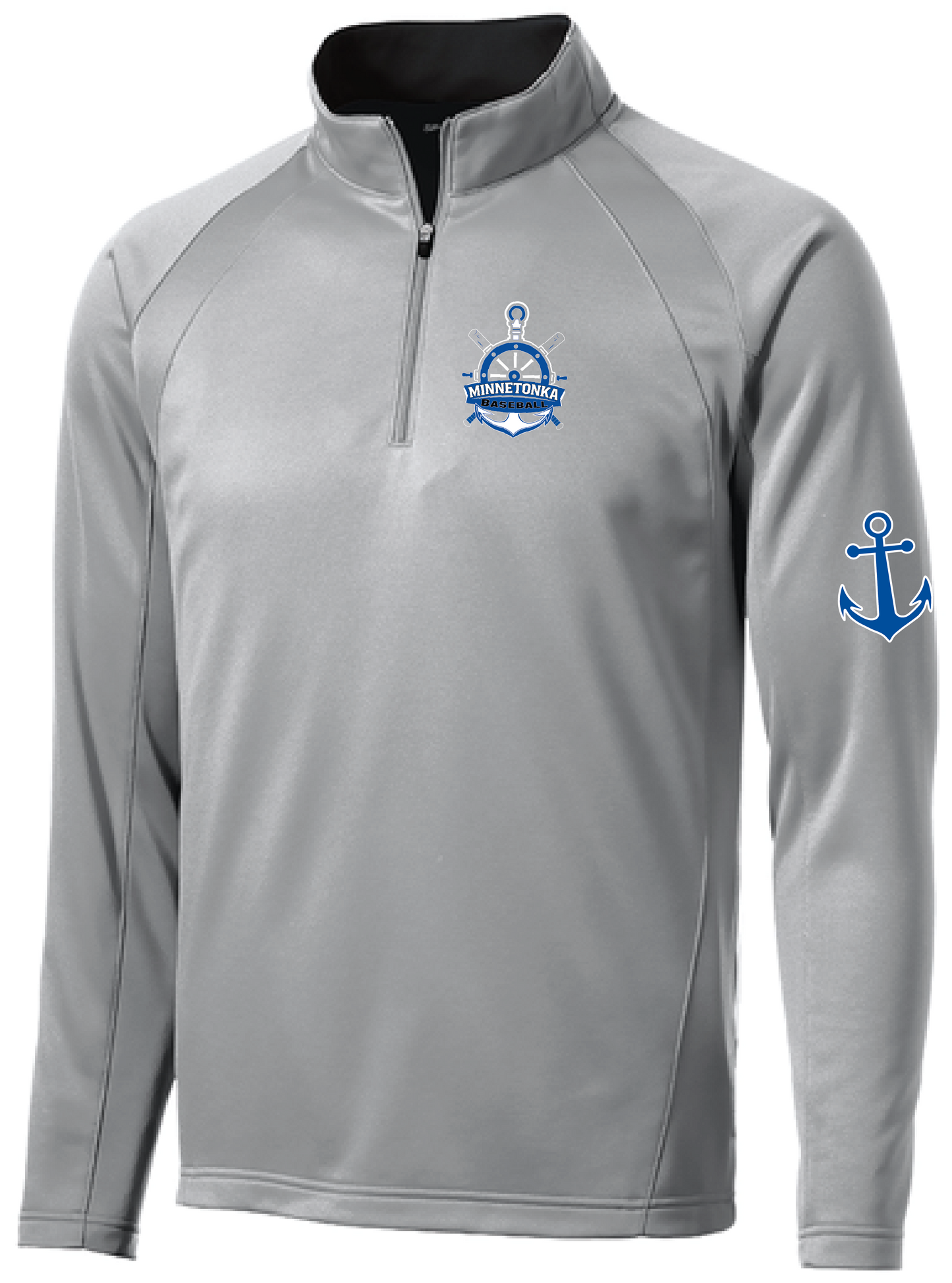 Baseball Men's 1/4 Zip Peformance Fleece Pullover