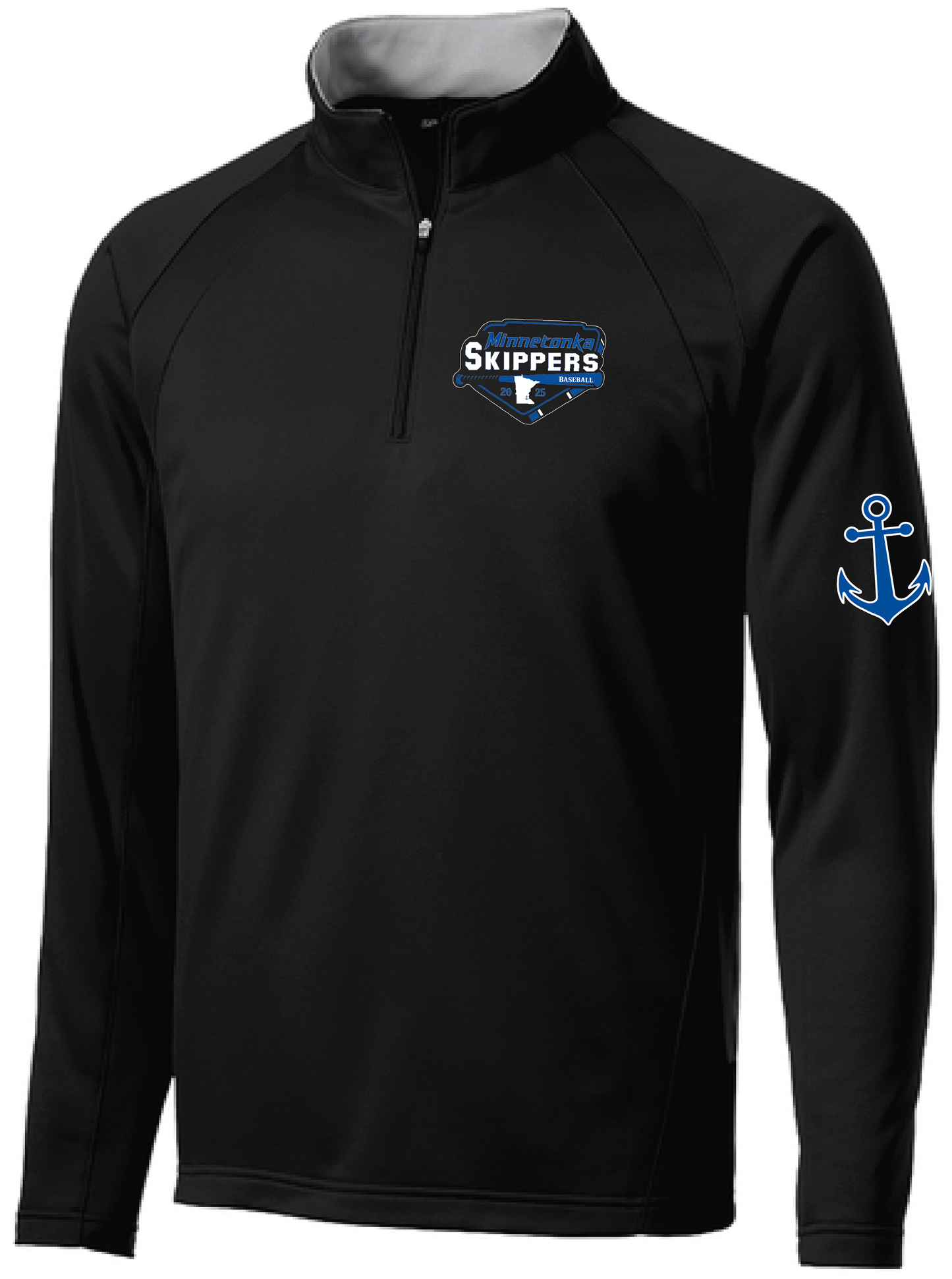 Baseball Men's 1/4 Zip Peformance Fleece Pullover