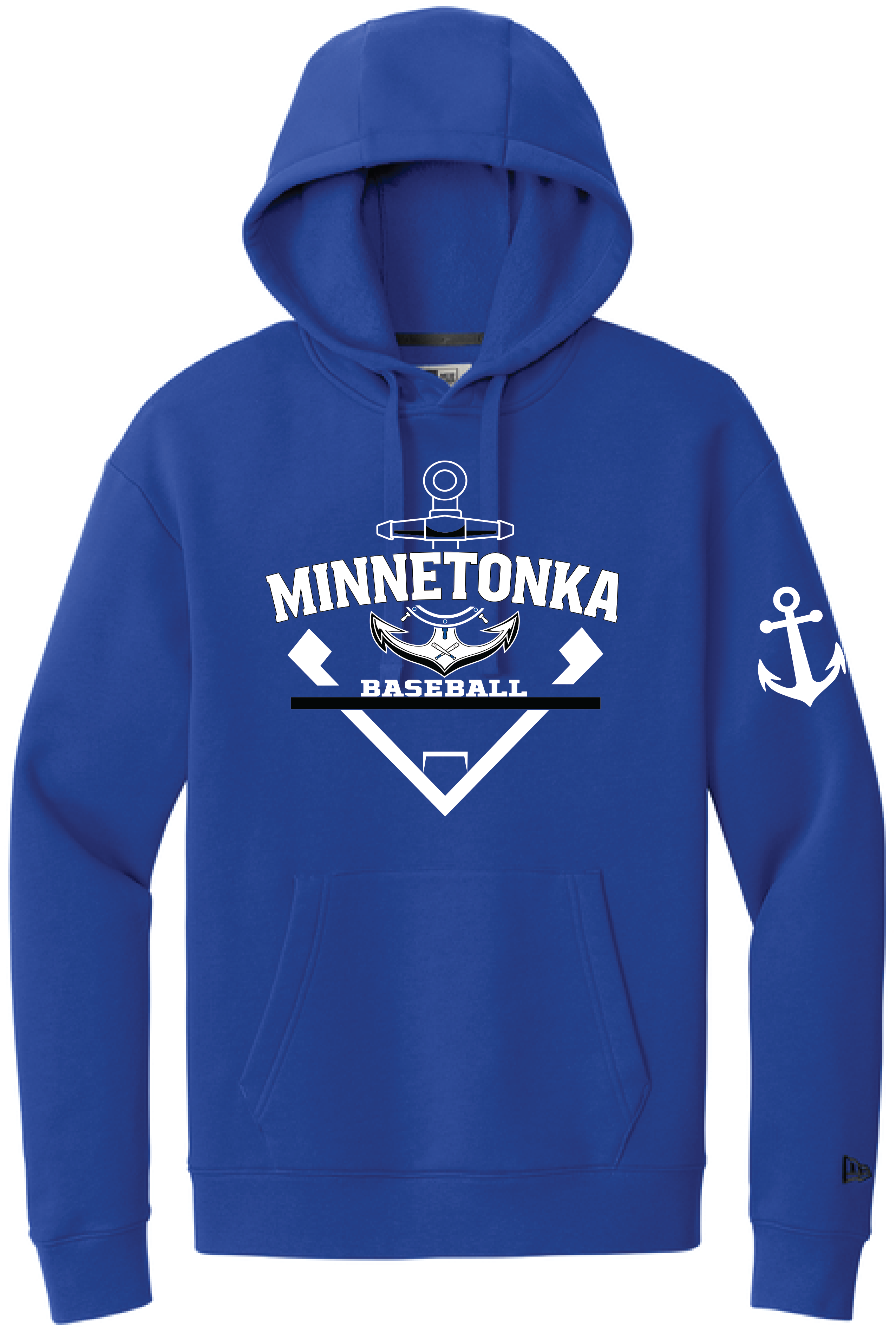 Baseball Men's New Era Heavy Comfort Fleece Hoodie