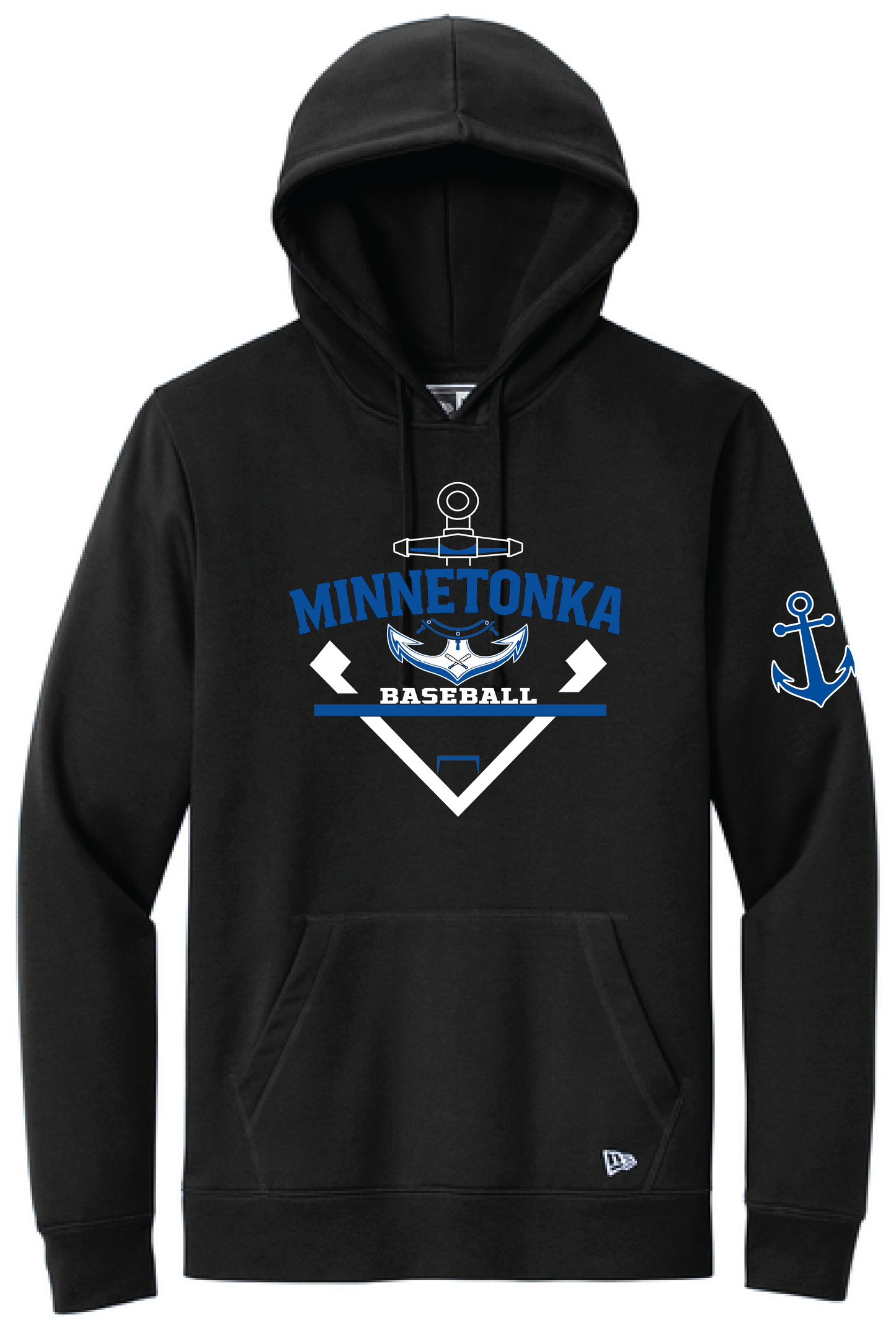 Baseball Men's New Era Mid-Weight Comfort Fleece Hoodie
