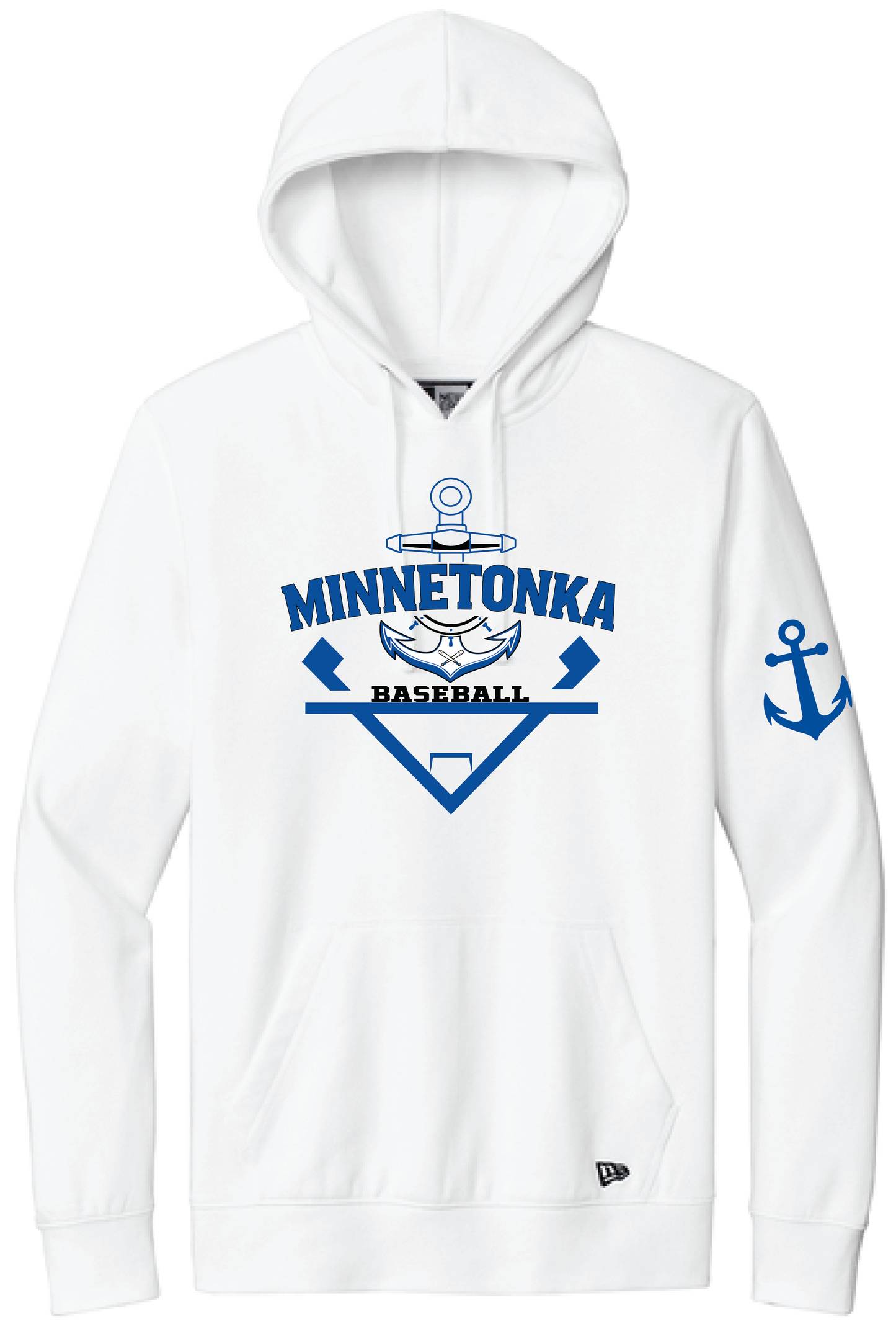 Baseball Men's New Era Mid-Weight Comfort Fleece Hoodie