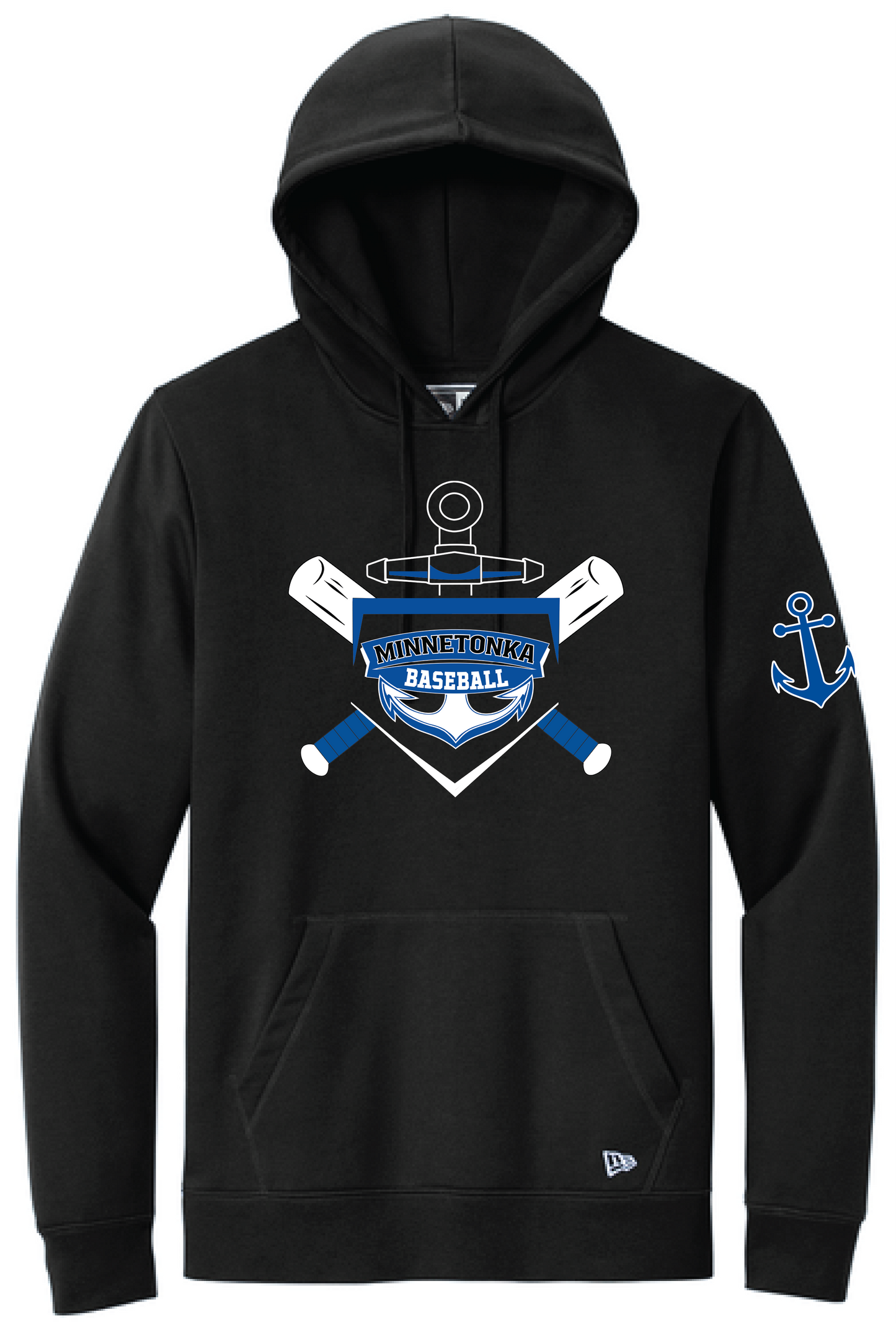 Baseball Men's New Era Mid-Weight Comfort Fleece Hoodie