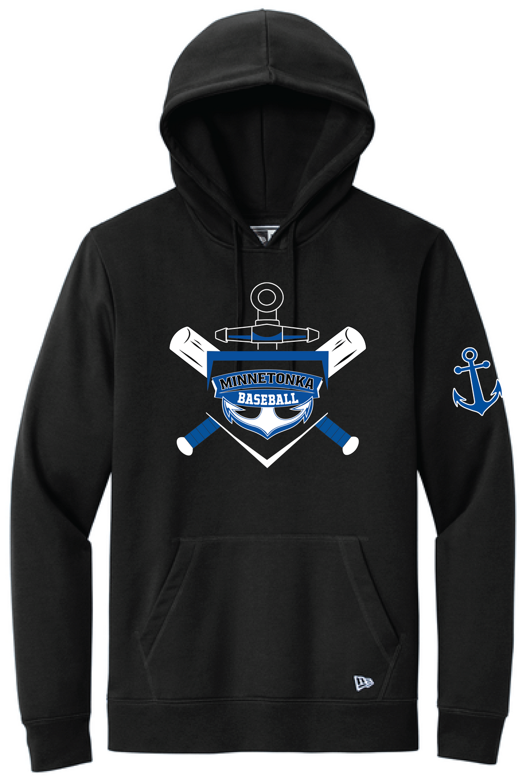 Baseball Men's New Era Mid-Weight Comfort Fleece Hoodie