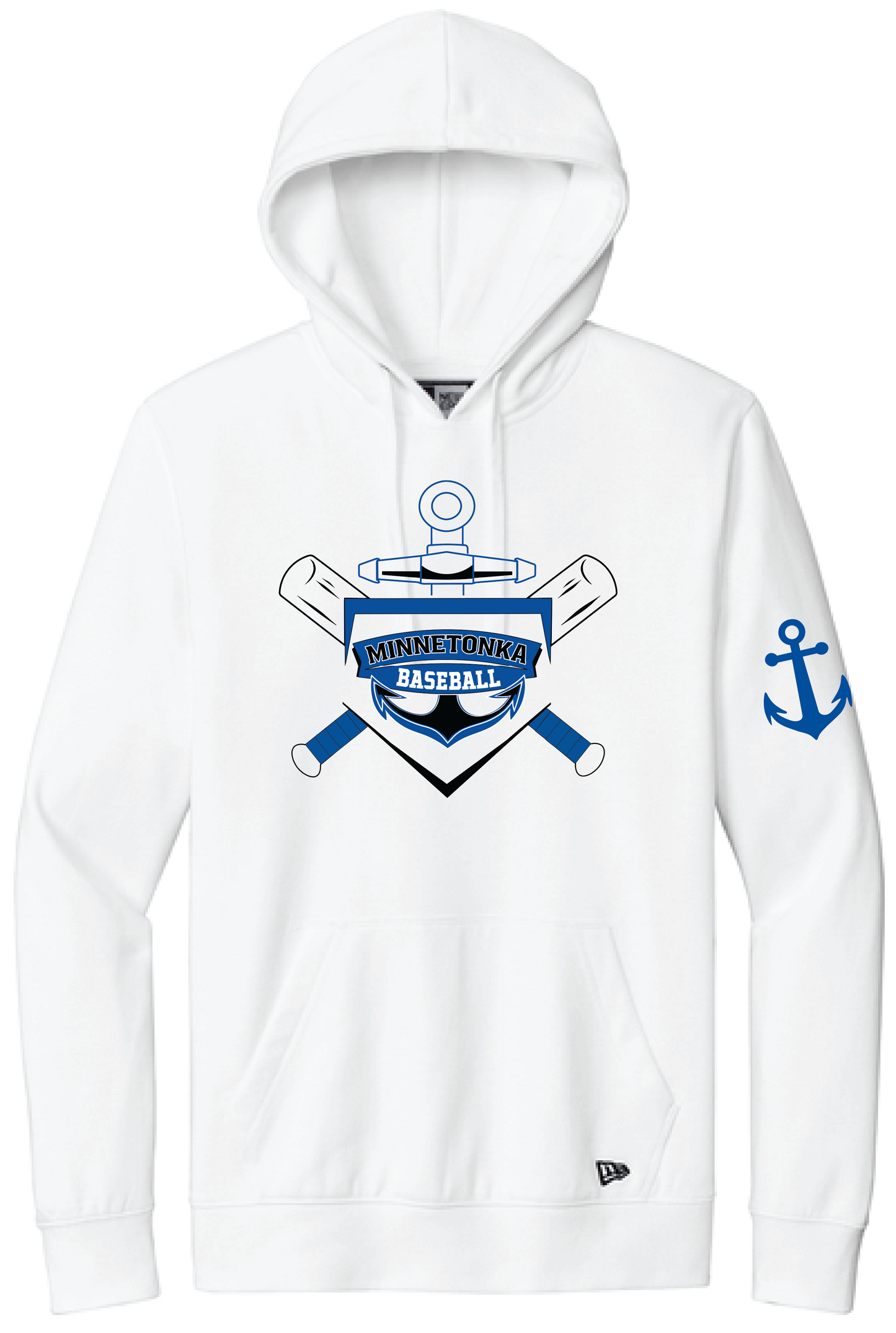 Baseball Men's New Era Mid-Weight Comfort Fleece Hoodie