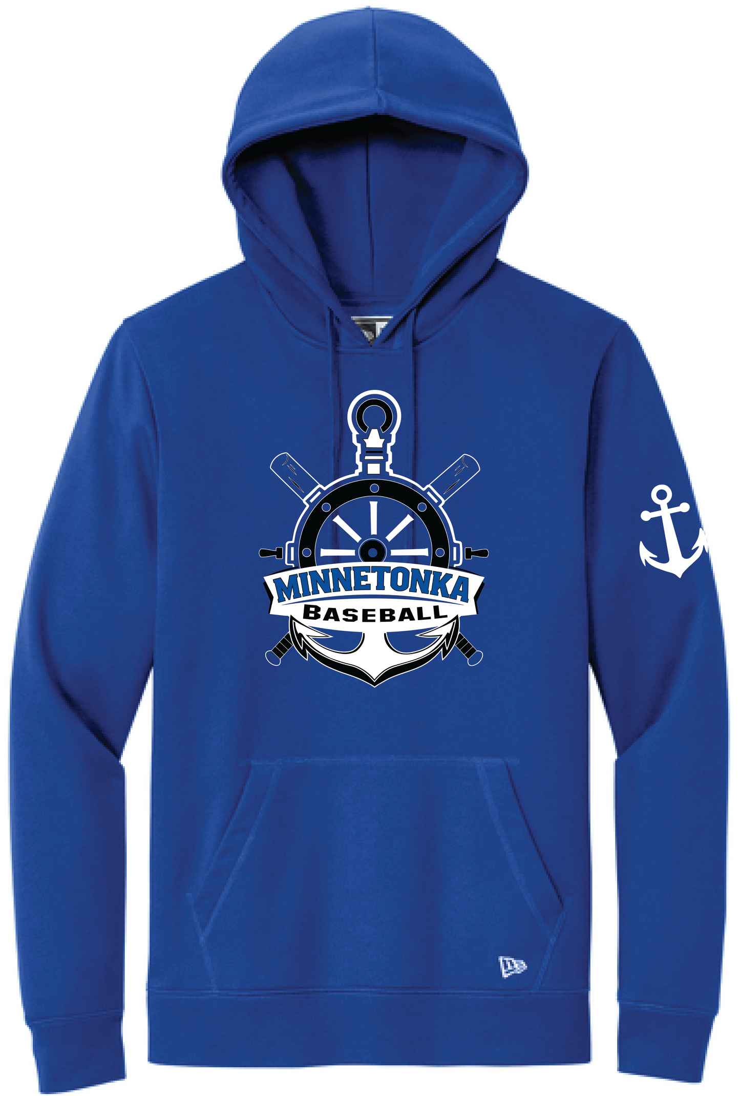 Baseball Men's New Era Mid-Weight Comfort Fleece Hoodie