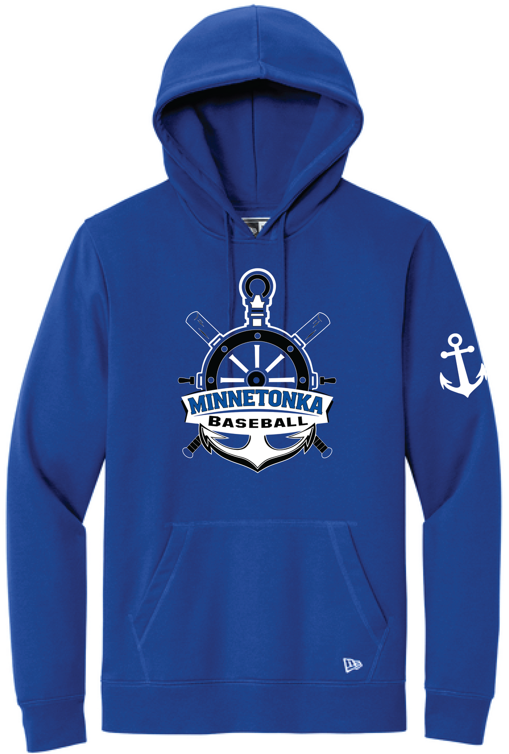 Baseball Men's New Era Mid-Weight Comfort Fleece Hoodie