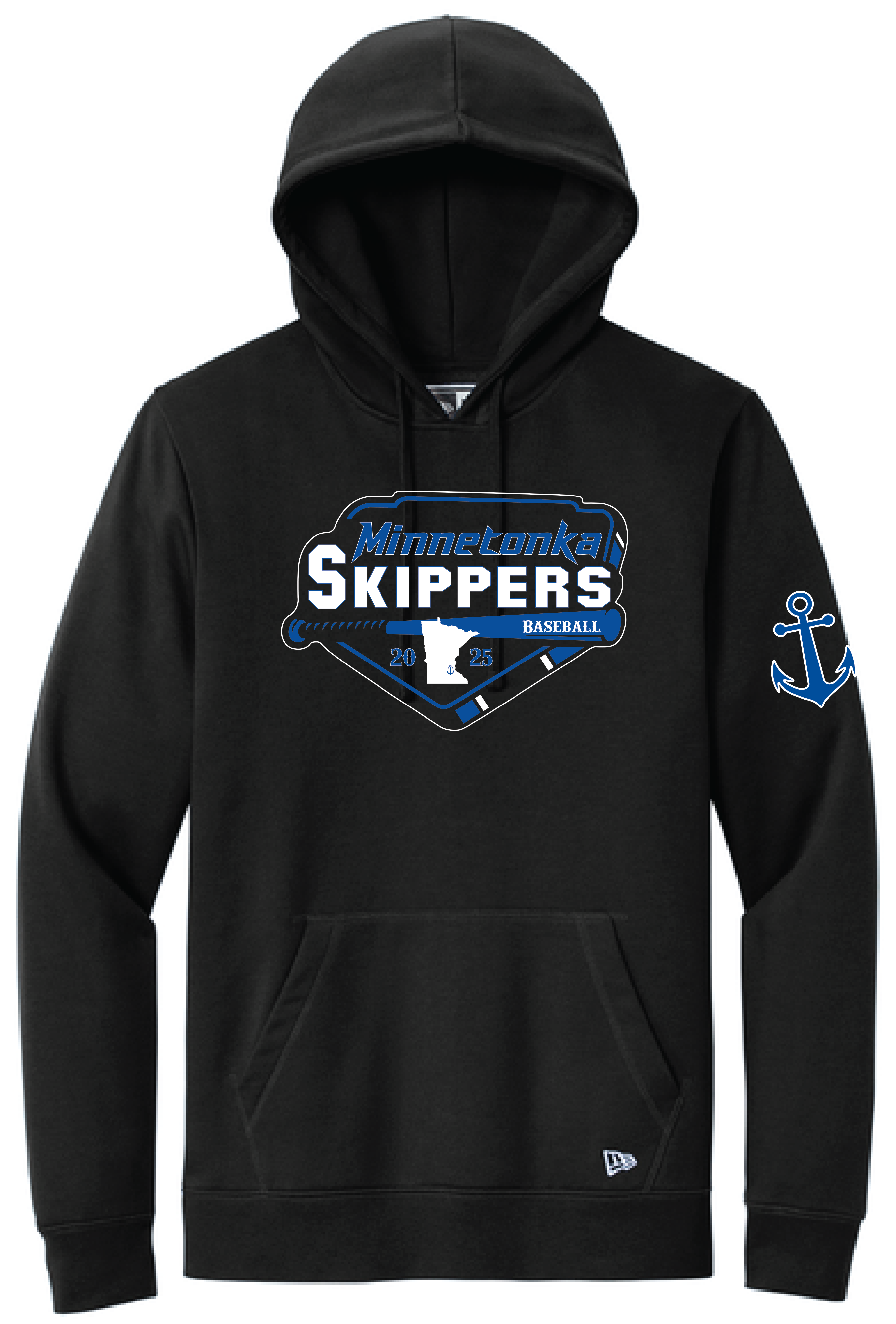 Baseball Men's New Era Mid-Weight Comfort Fleece Hoodie