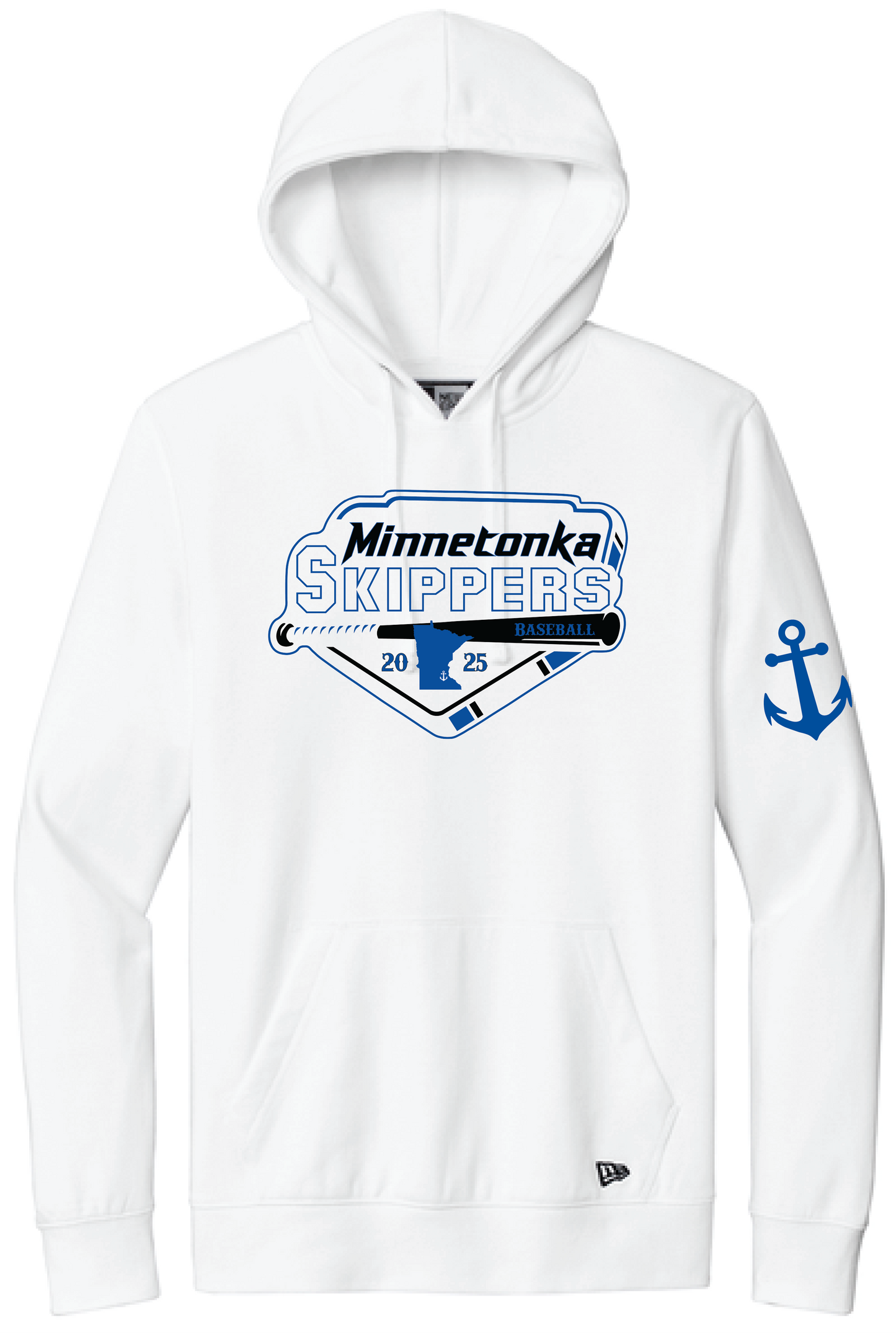 Baseball Men's New Era Mid-Weight Comfort Fleece Hoodie