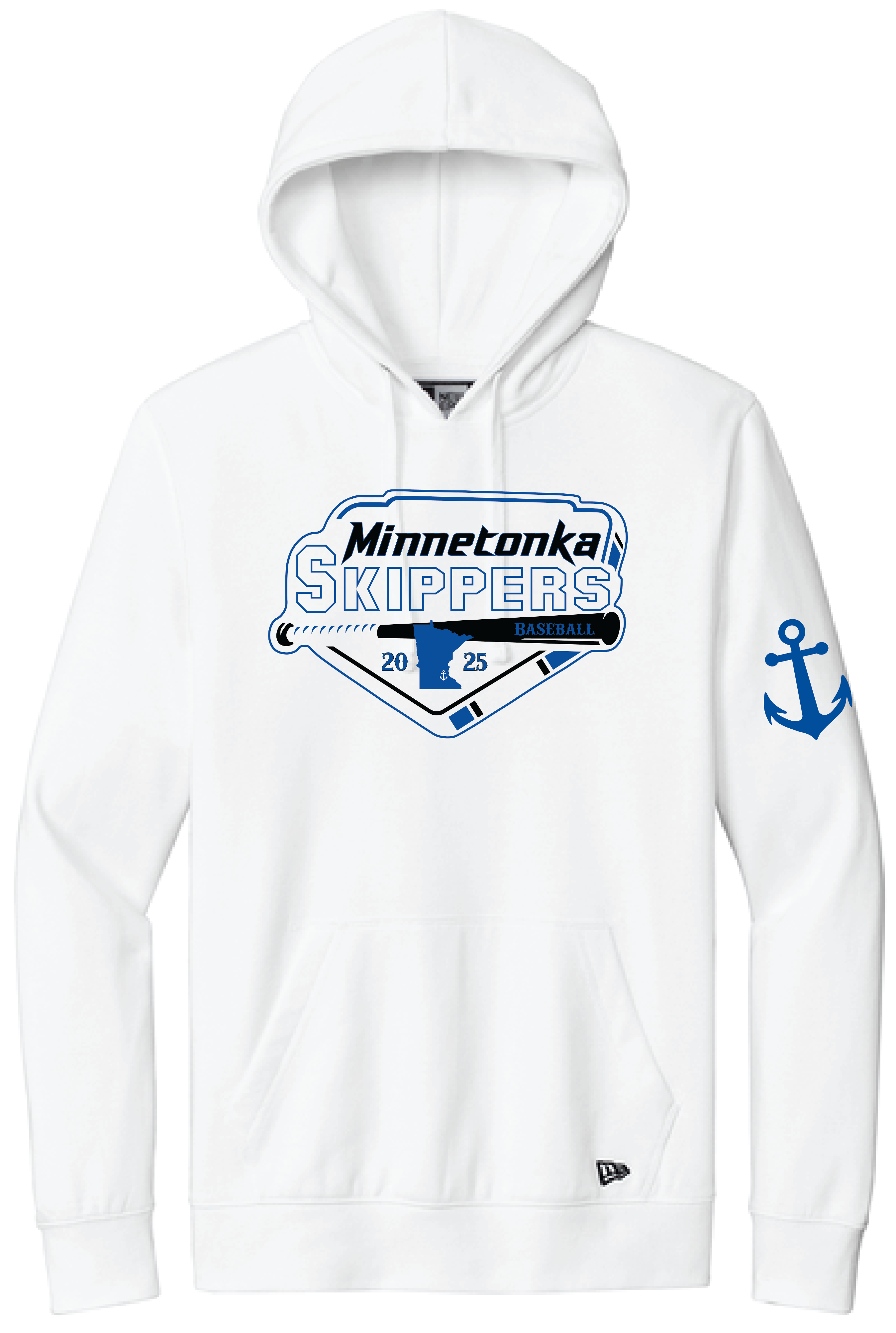 Baseball Men's New Era Mid-Weight Comfort Fleece Hoodie