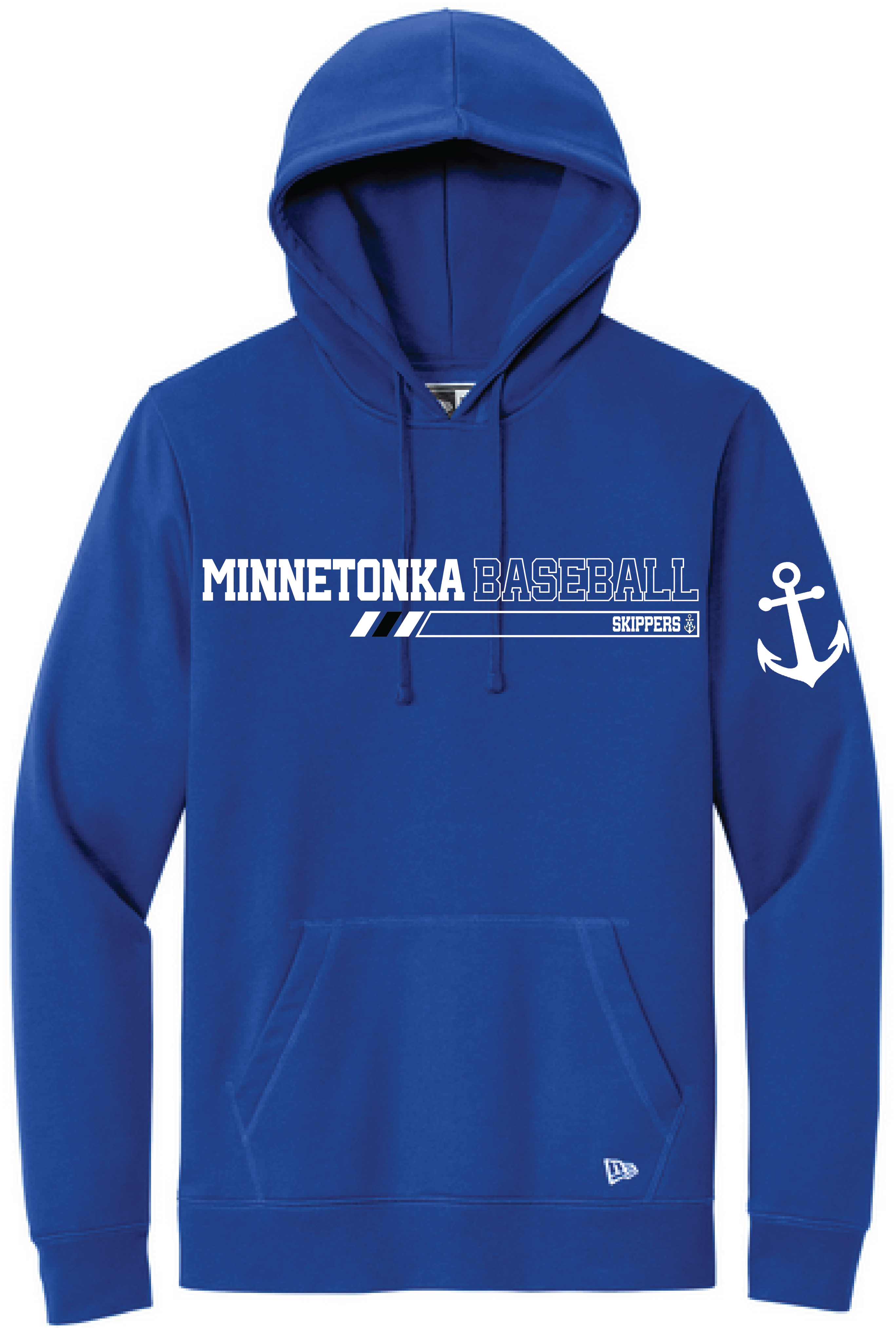 Baseball Men's New Era Mid-Weight Comfort Fleece Hoodie