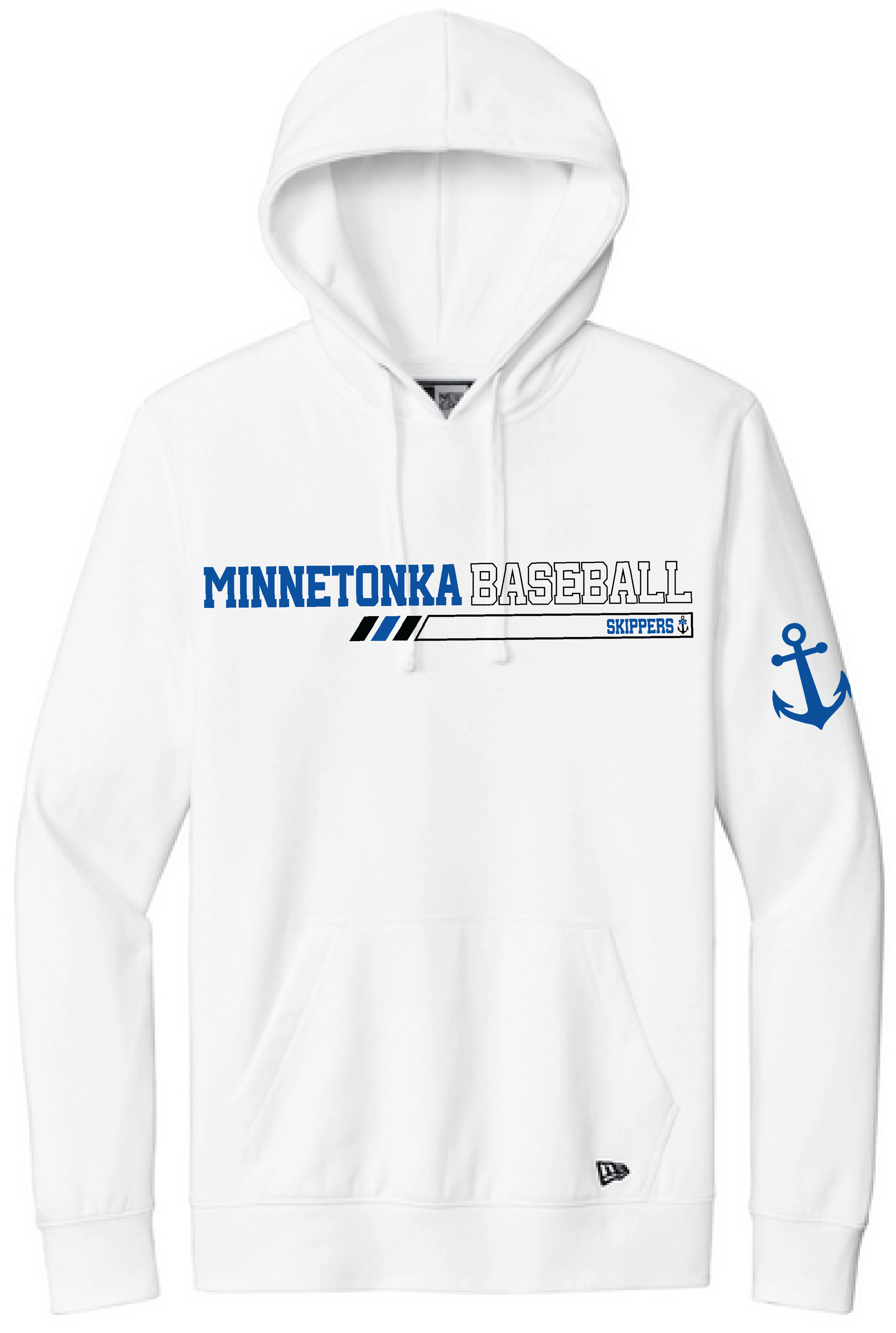 Baseball Men's New Era Mid-Weight Comfort Fleece Hoodie