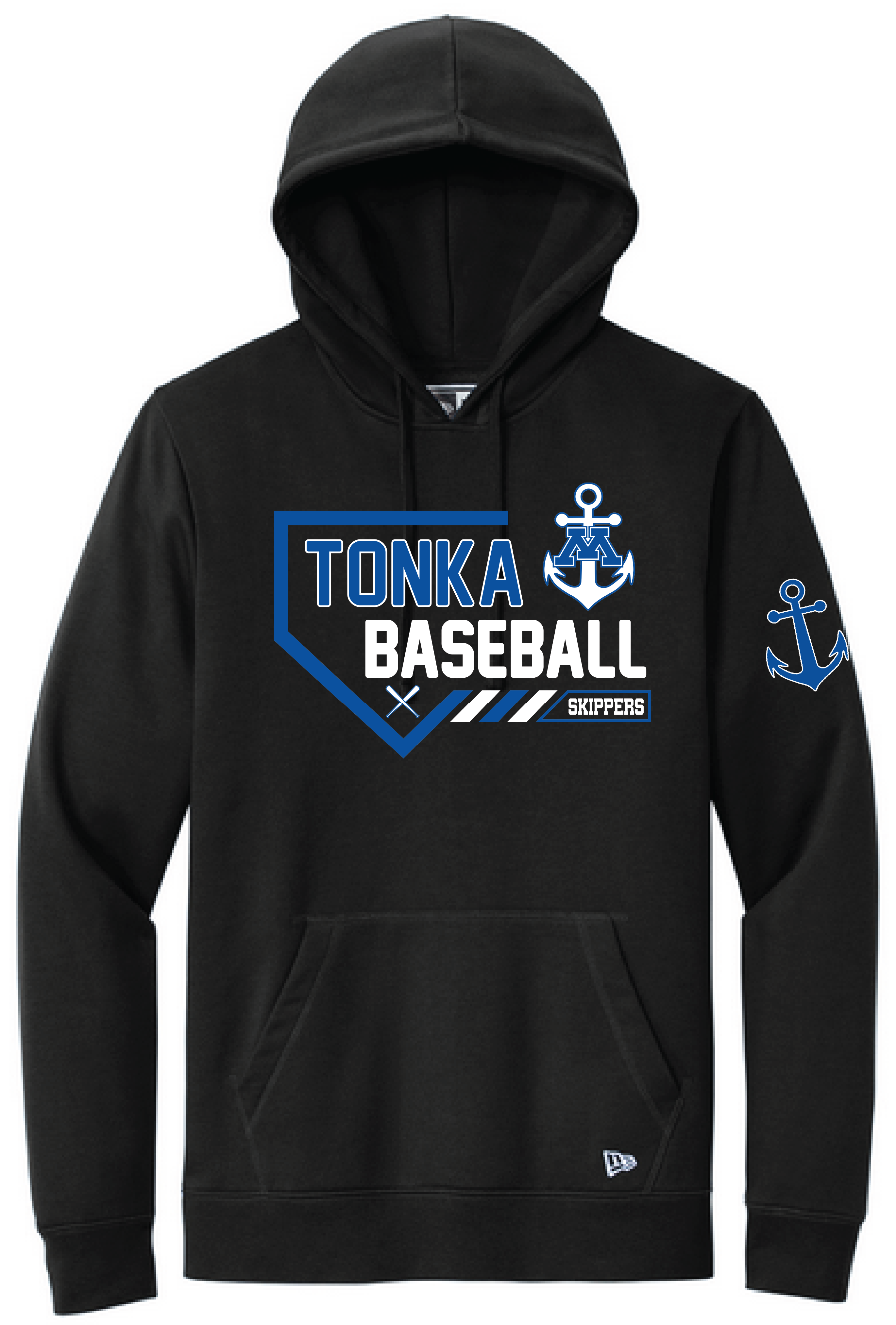 Baseball Men's New Era Mid-Weight Comfort Fleece Hoodie