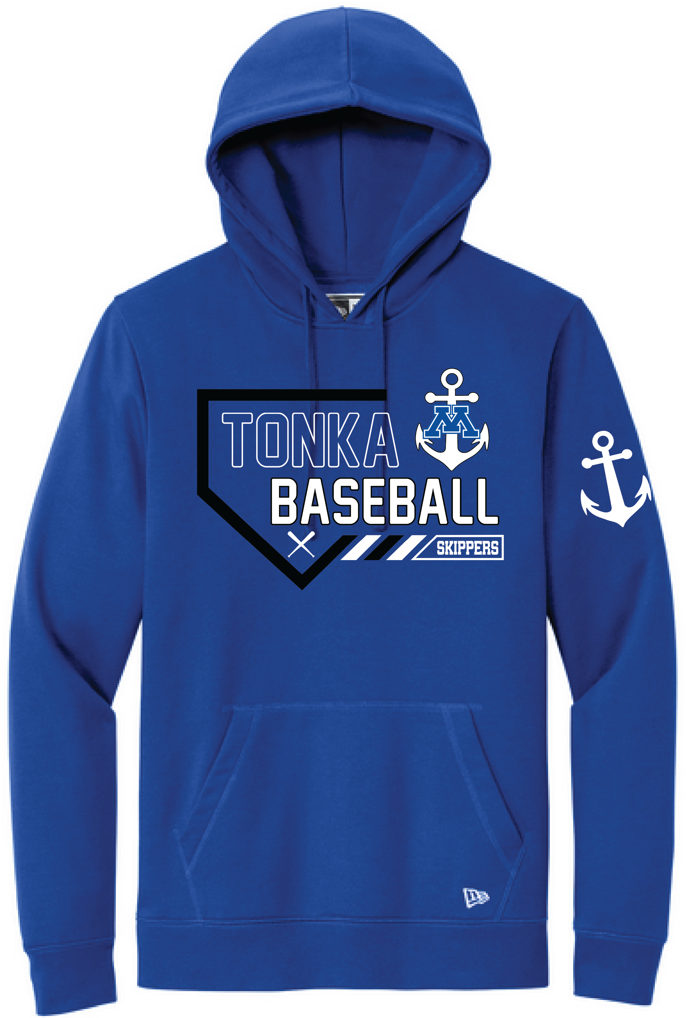 Baseball Men's New Era Mid-Weight Comfort Fleece Hoodie