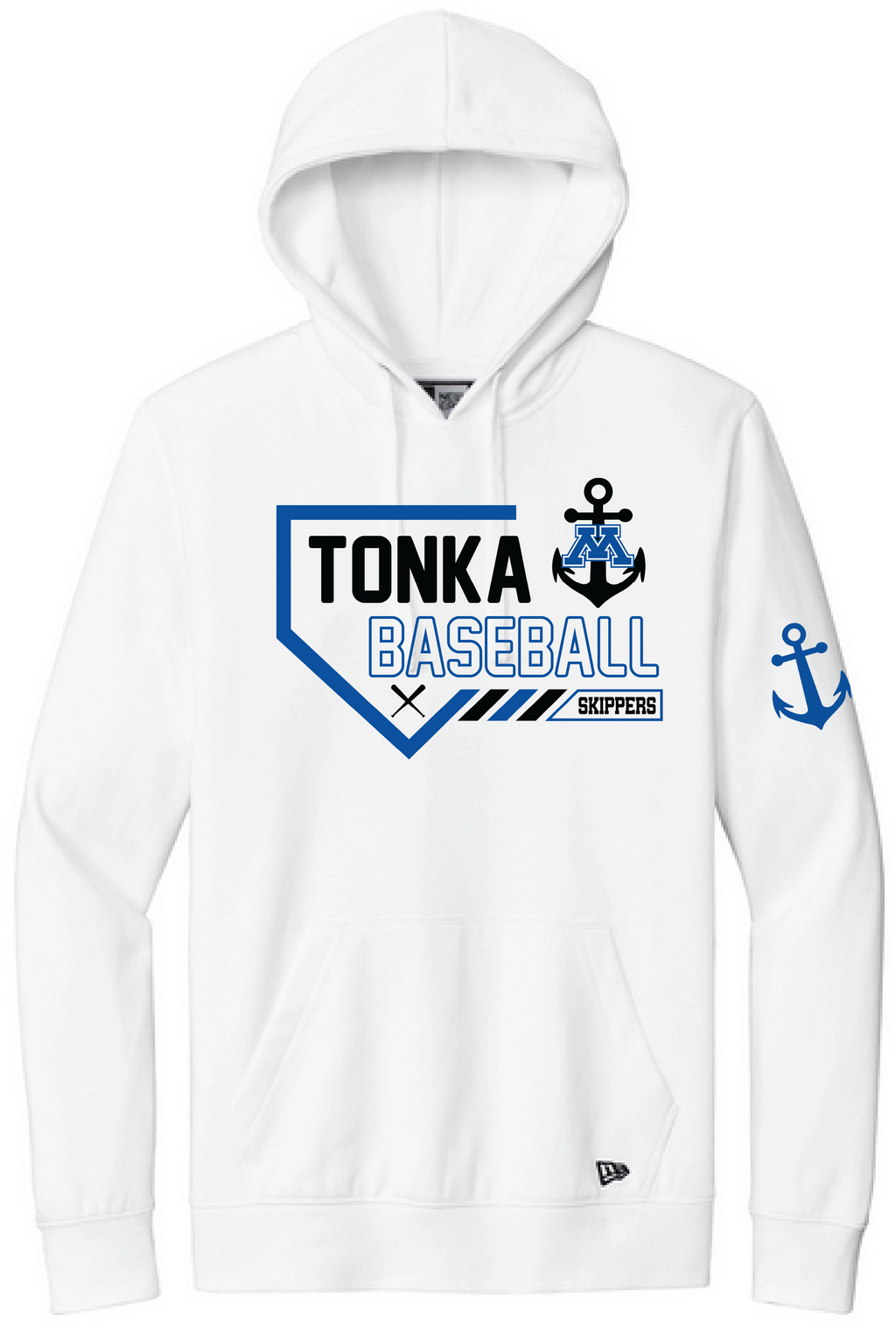 Baseball Men's New Era Mid-Weight Comfort Fleece Hoodie