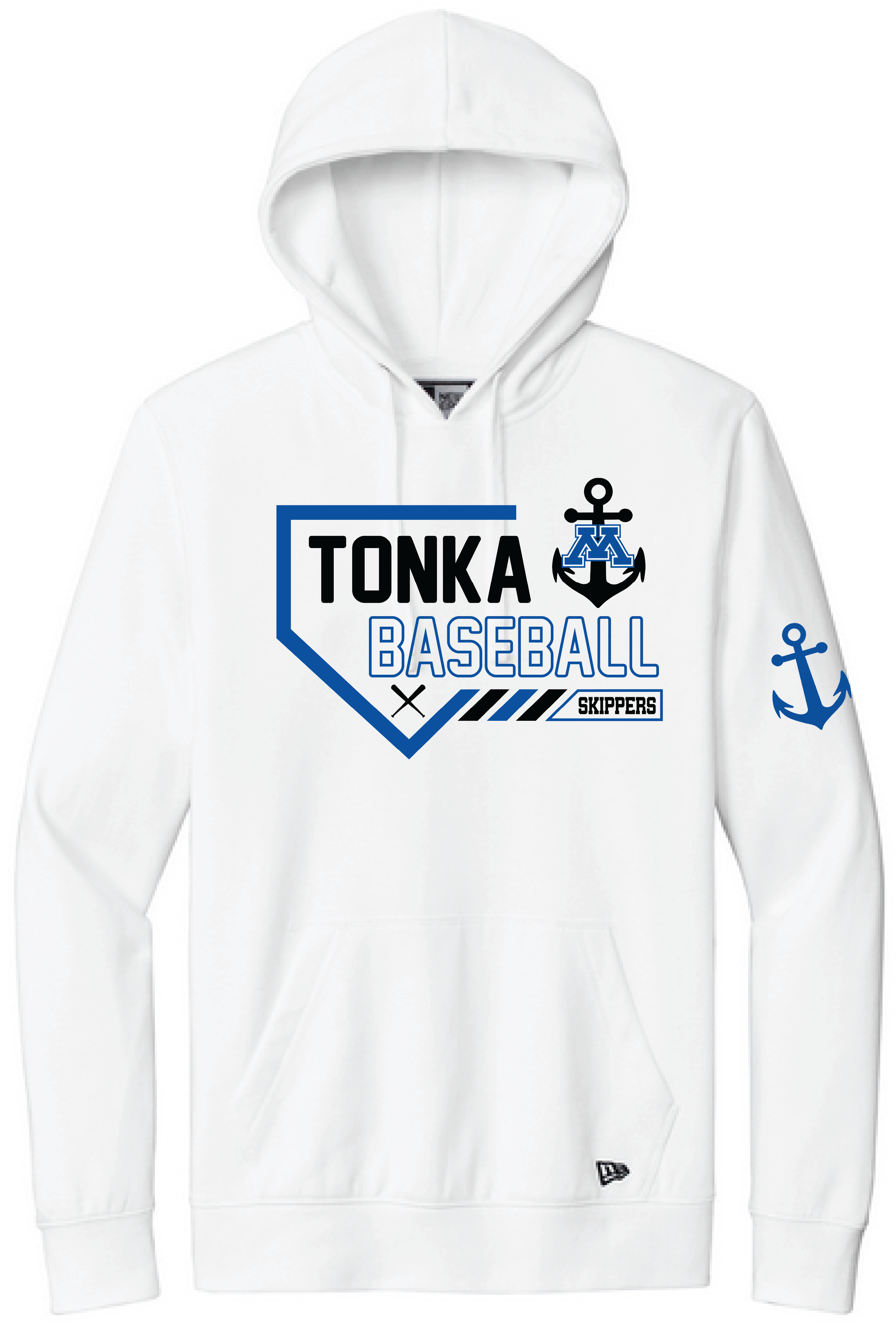 Baseball Men's New Era Mid-Weight Comfort Fleece Hoodie
