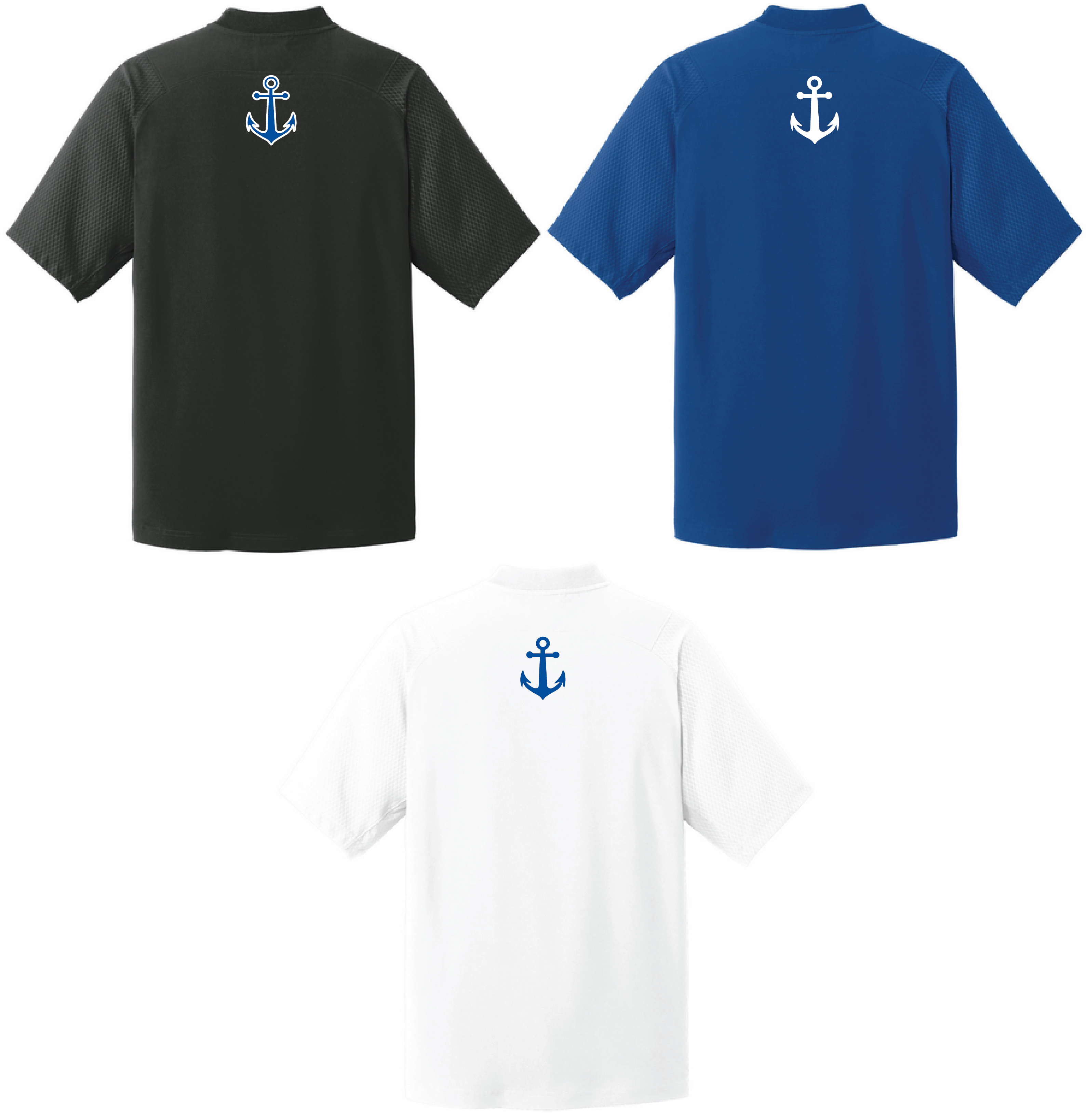 Baseball Men's New Era Short Sleeve 1/4-Zip Cage Jacket