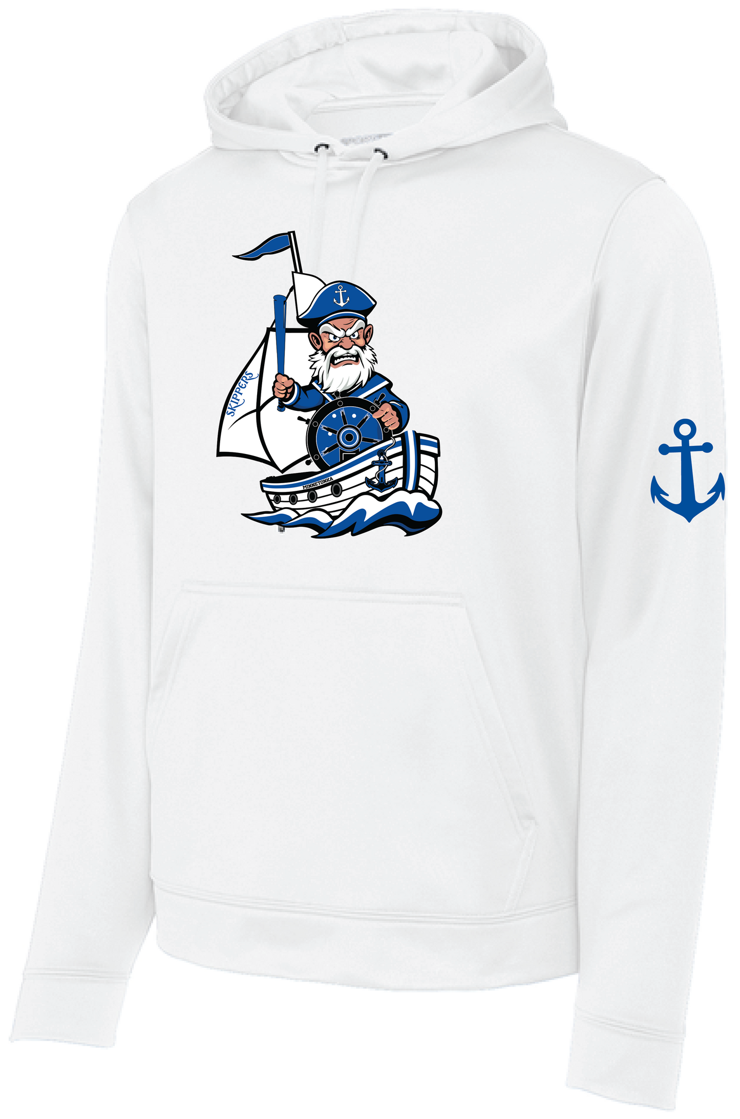Baseball Men's Mid-Weight Fleece Hooded Pullover