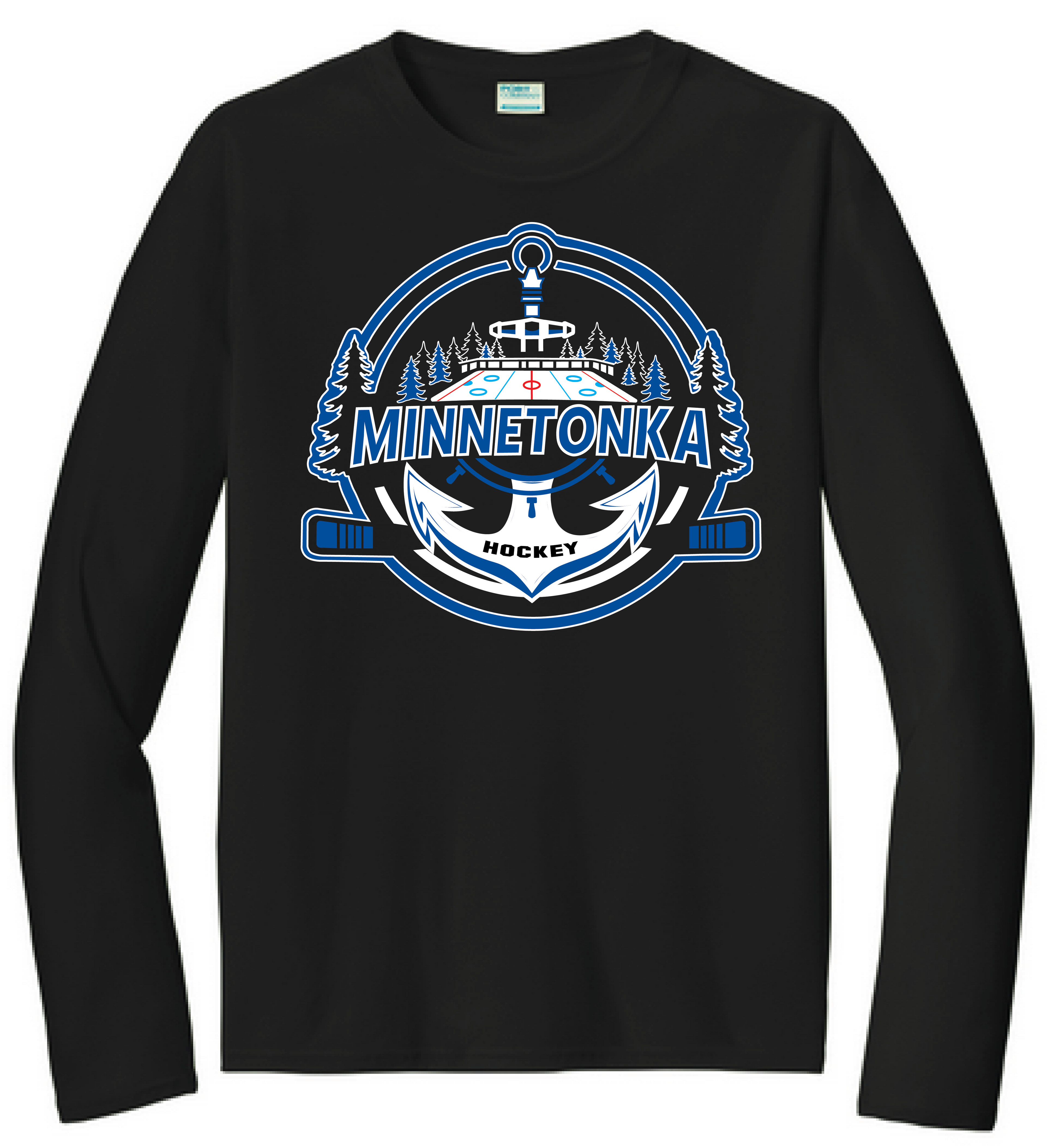 Hockey Youth UPF Performance Long Sleeve Tee