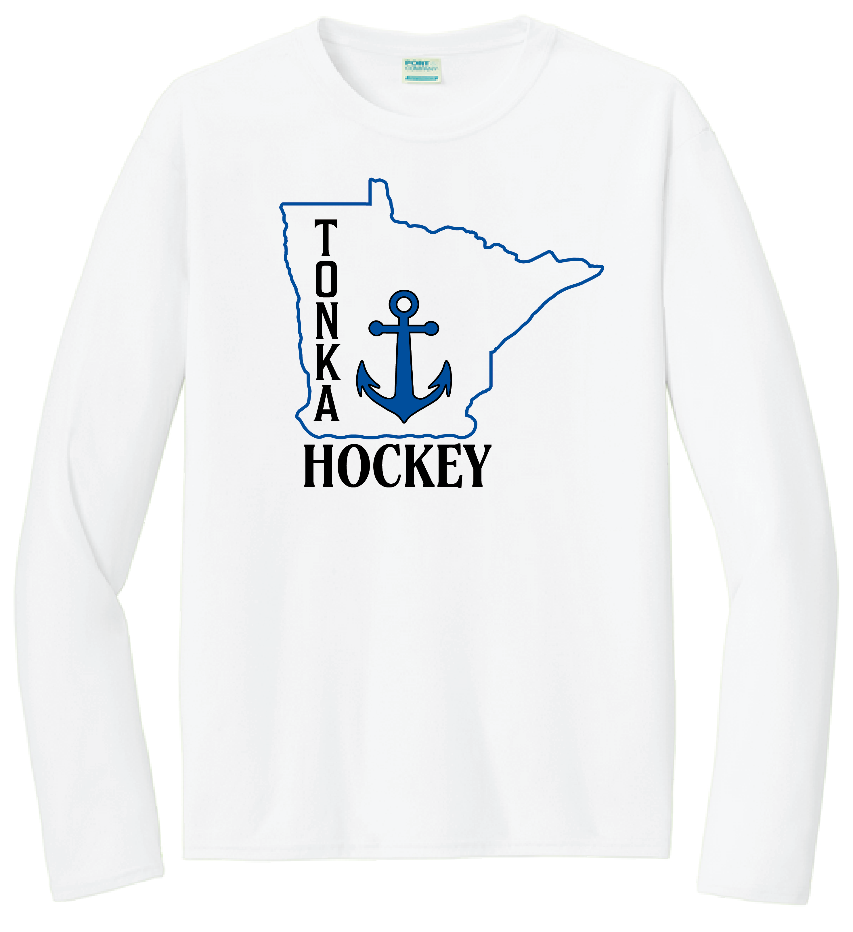Hockey Youth UPF Performance Long Sleeve Tee