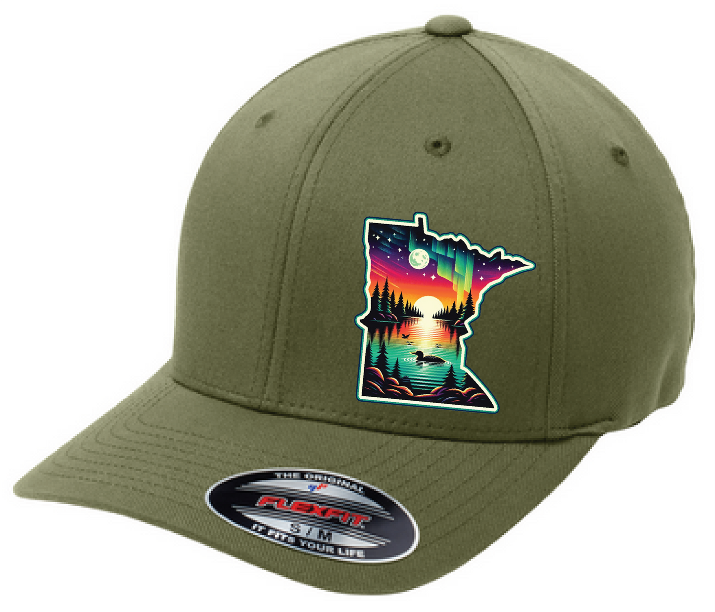 Minnesota Yupoong Flexfit Fitted Hat