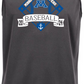 Baseball Men's Solid Color Sleeveless Performance Tee