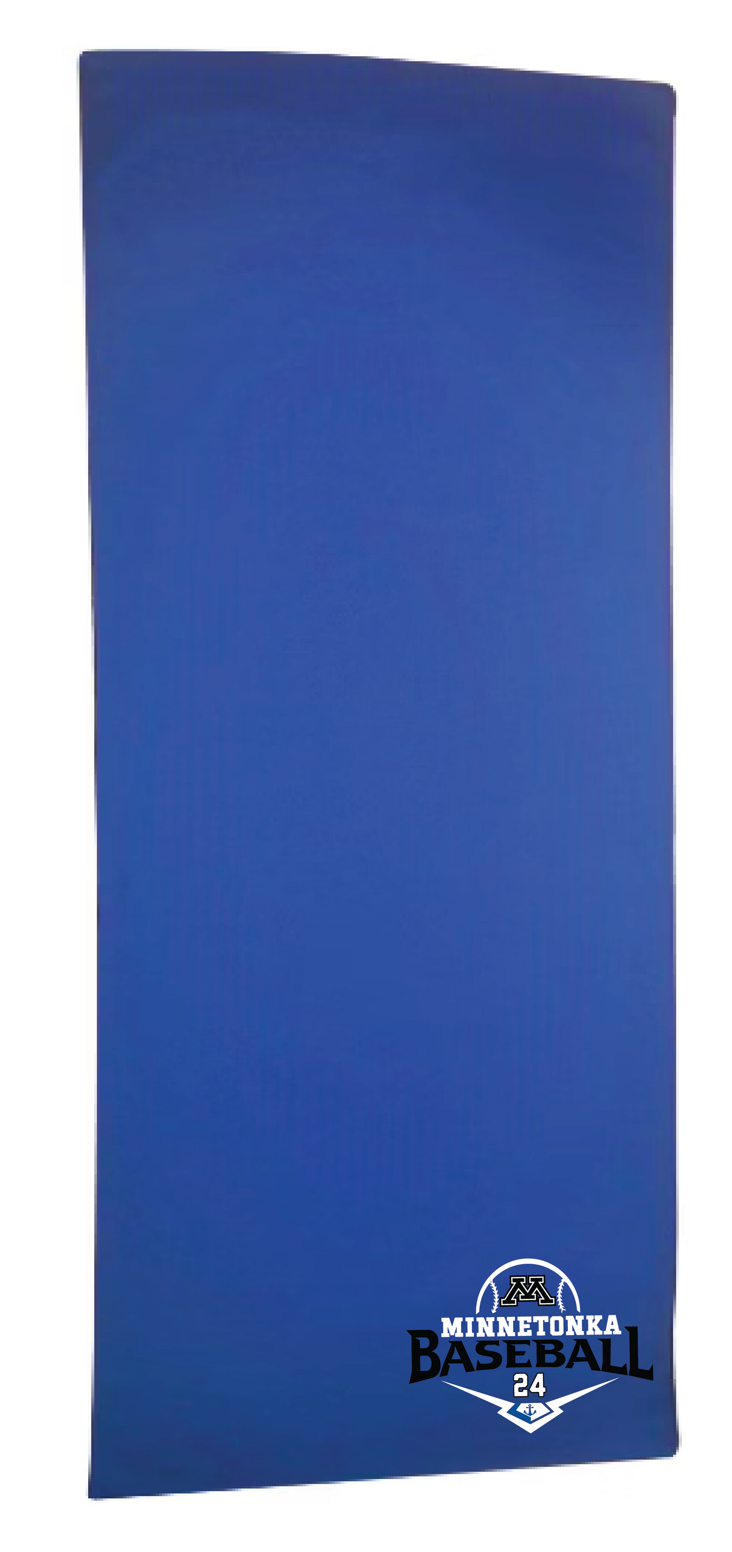 Baseball Royal Blue Chill Towel