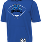 Baseball Men's Short Sleeve Hooded Pullover