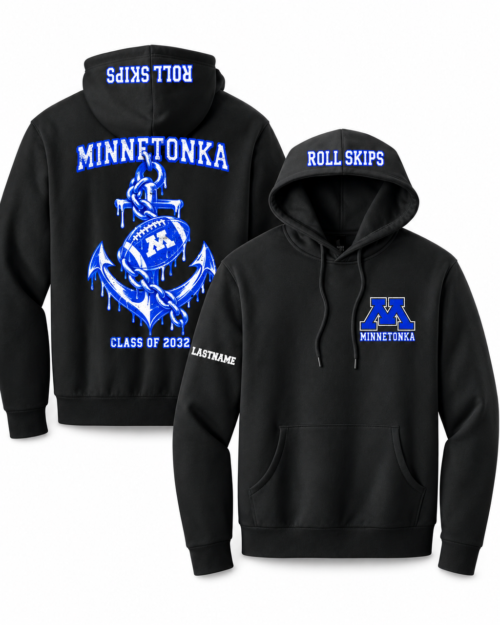 Class of 2032 Minnetonka Footbal Iowa Hoodie '26