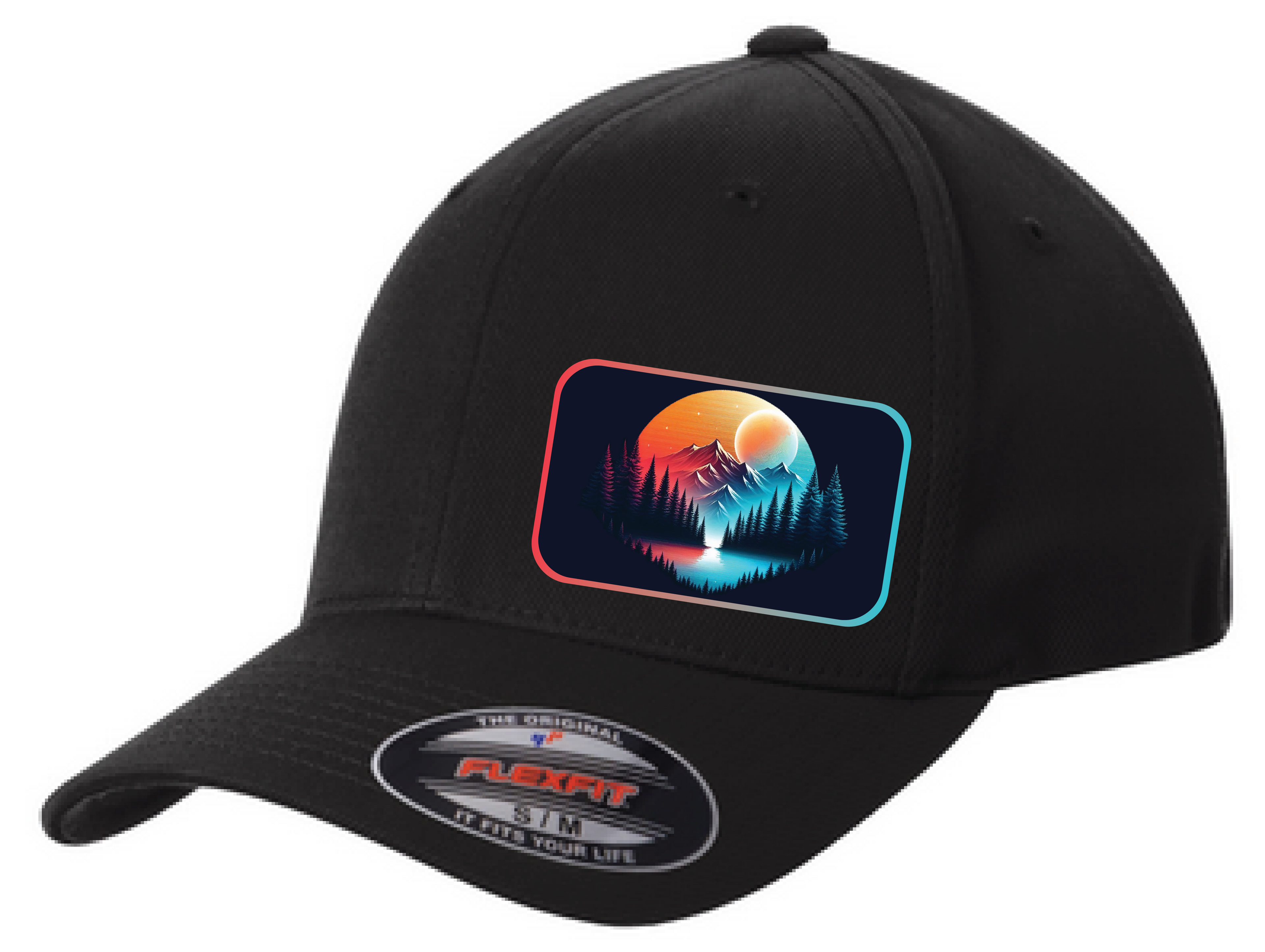 Scenic Yupoong Flexfit Fitted Hat