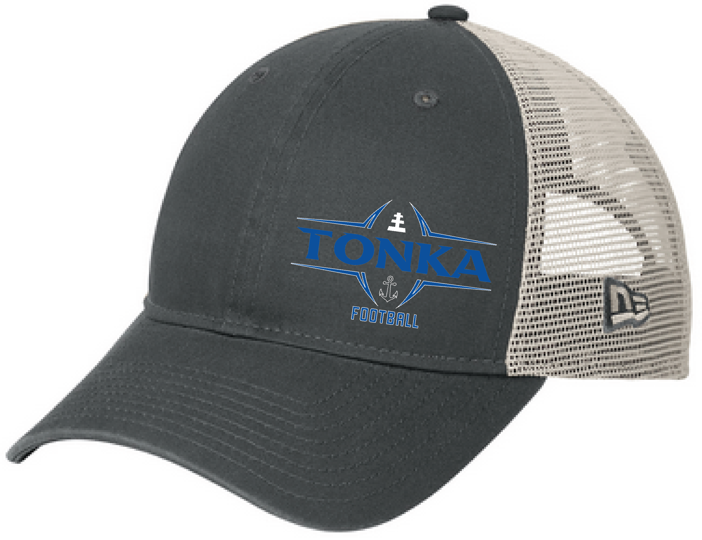 Football New Era 9TWENTY Unstructured Mesh Snapback Hat