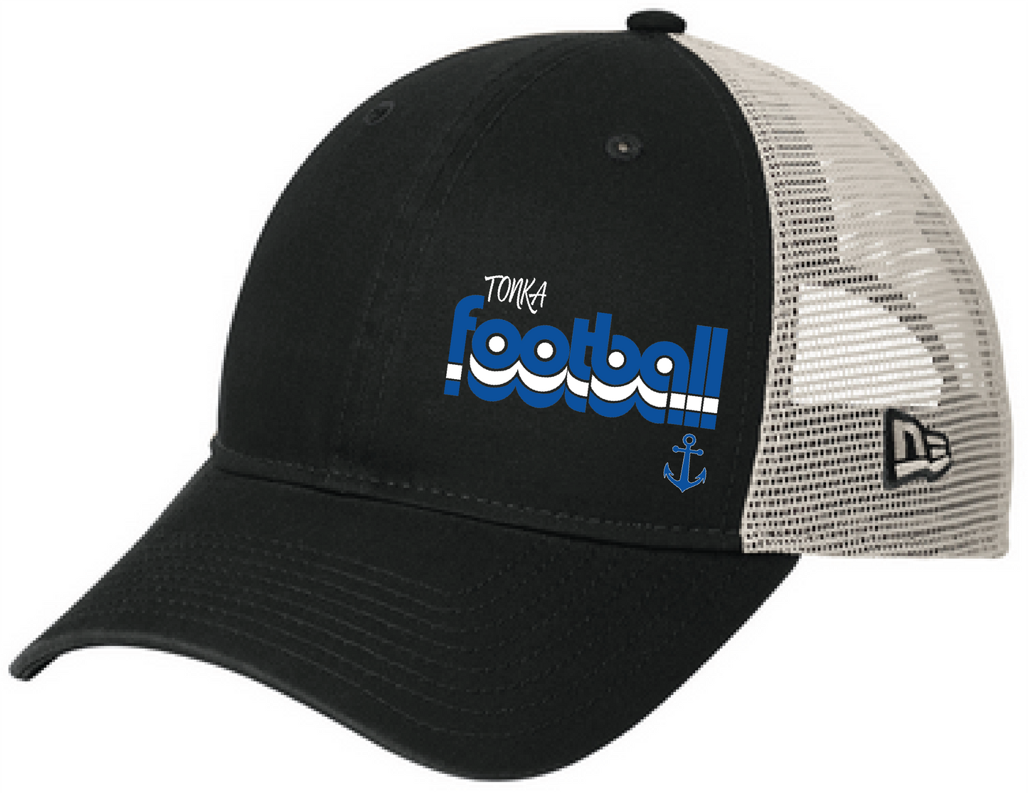 Football New Era 9TWENTY Unstructured Mesh Snapback Hat